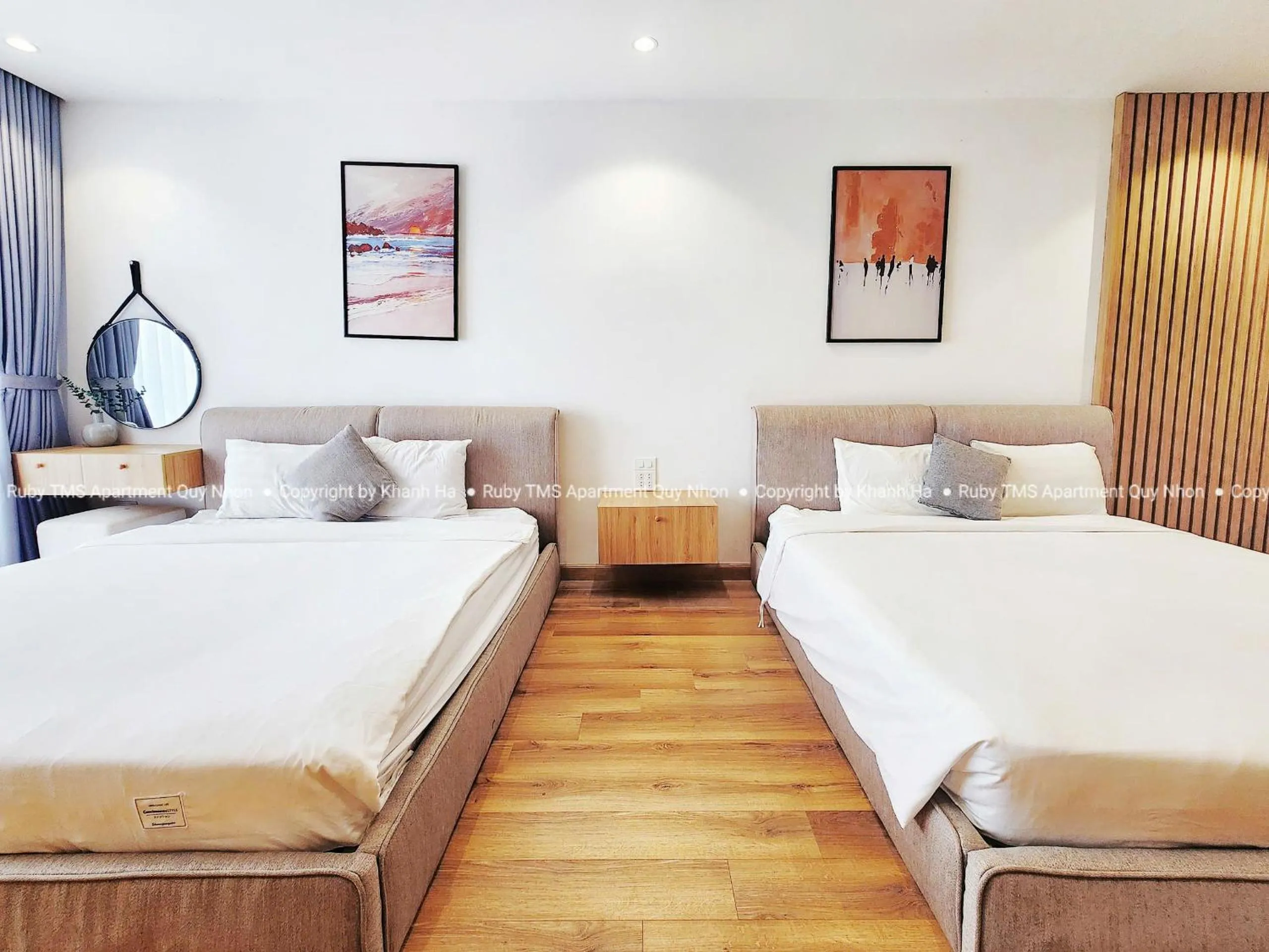 Bed in TMS Apartments Quy Nhơn