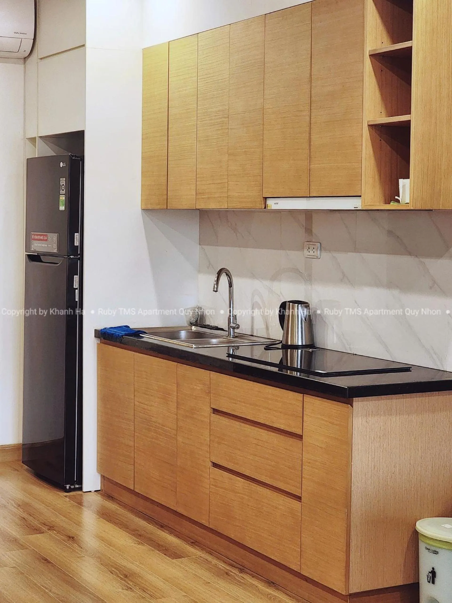 Kitchen or kitchenette in TMS Apartments Quy Nhơn