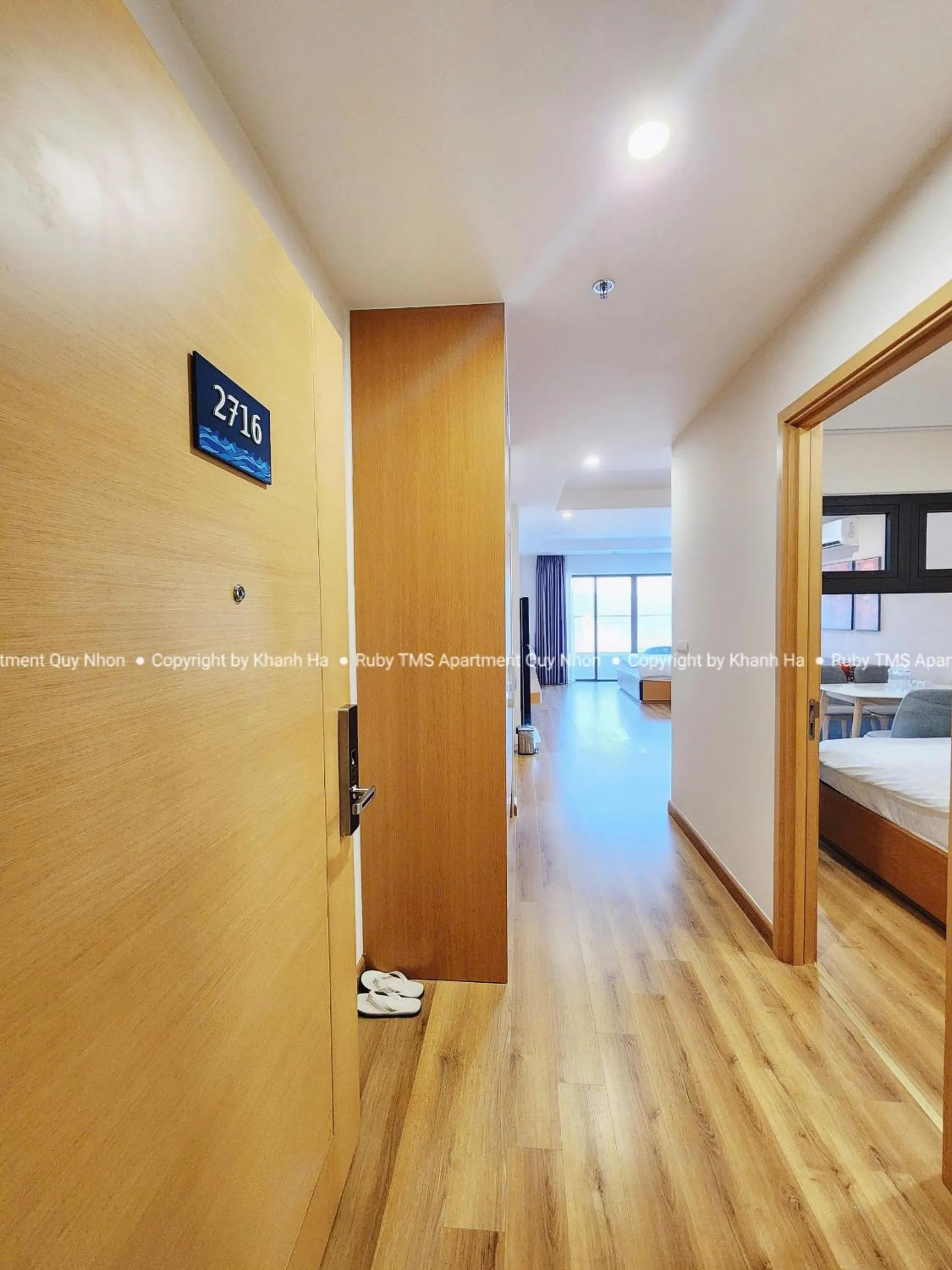 Bed in TMS Apartments Quy Nhơn