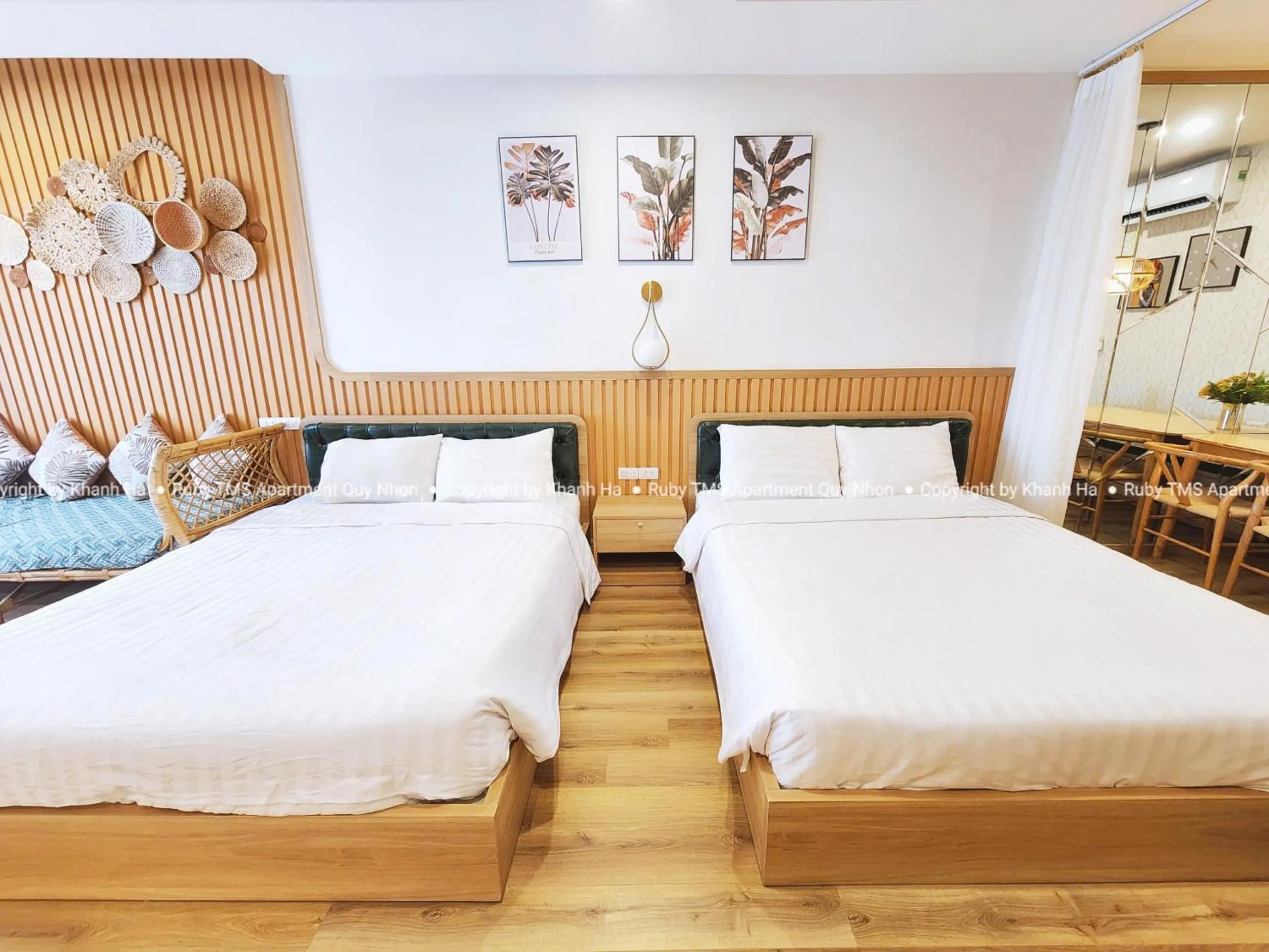 Bed in TMS Apartments Quy Nhơn