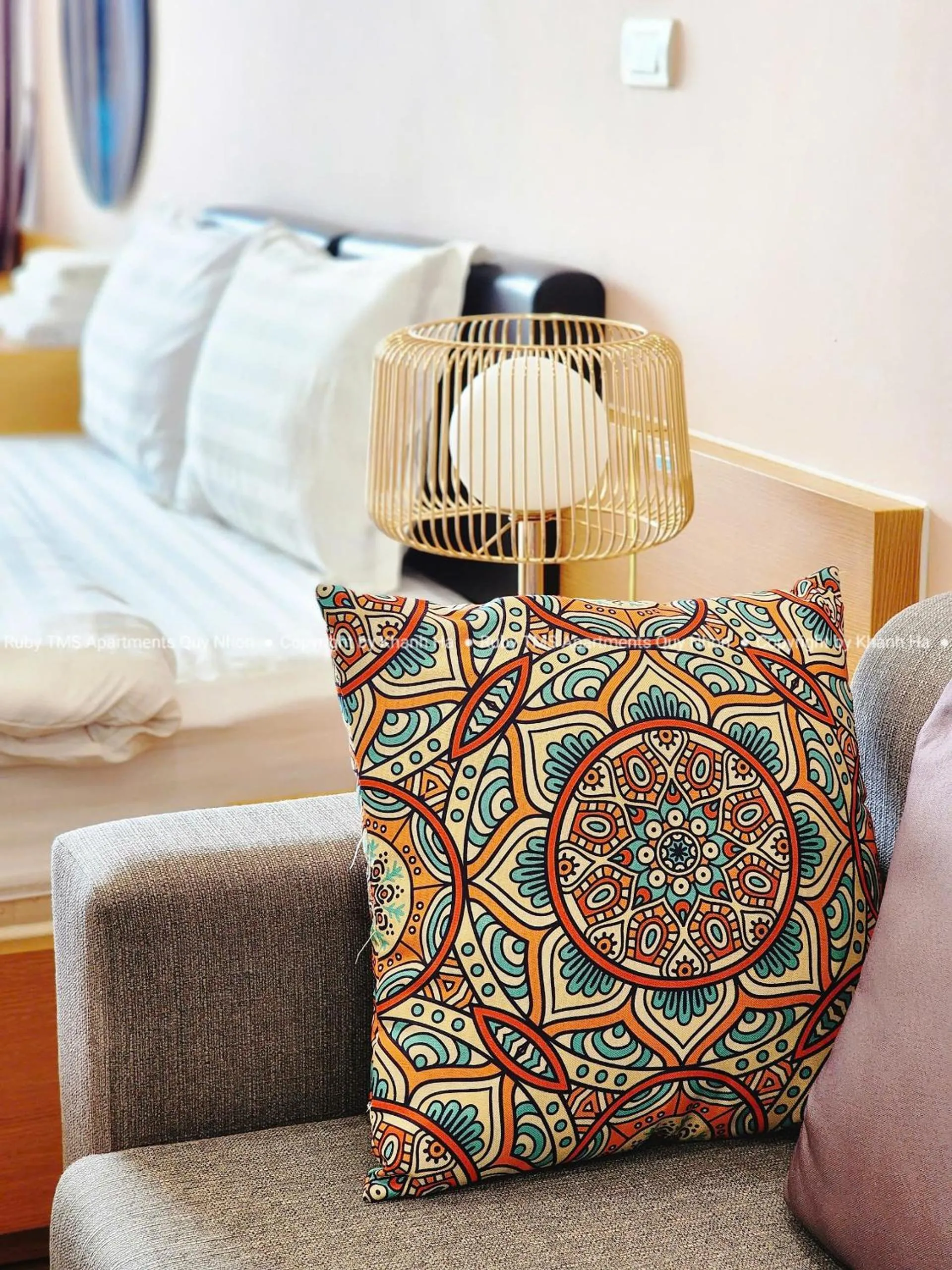 Bed in TMS Apartments Quy Nhơn