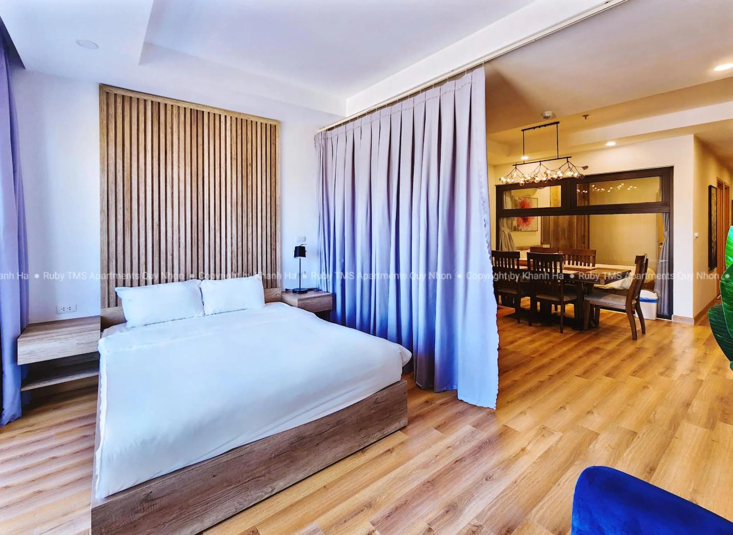 Bed in TMS Apartments Quy Nhơn