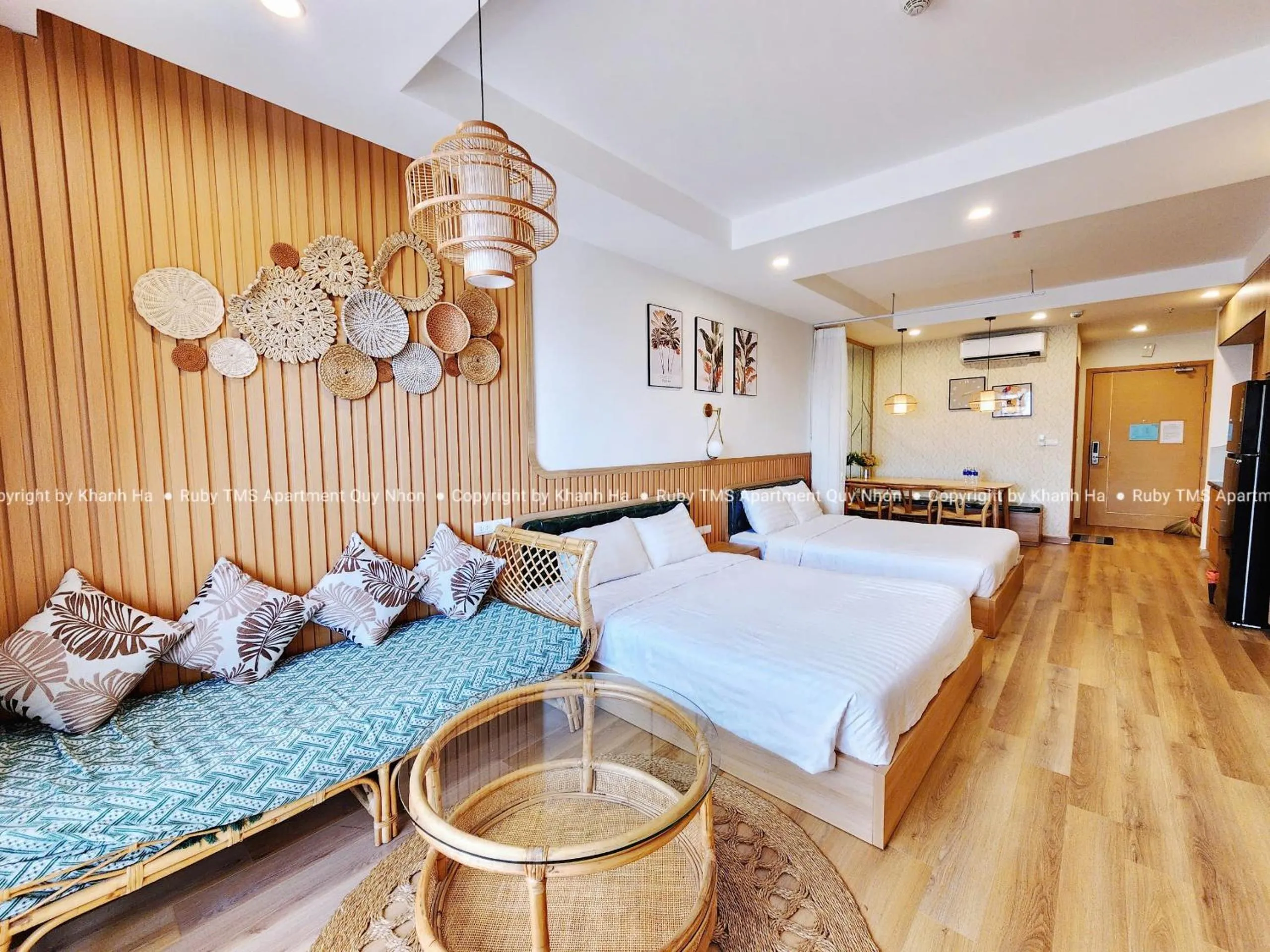 Bed in TMS Apartments Quy Nhơn