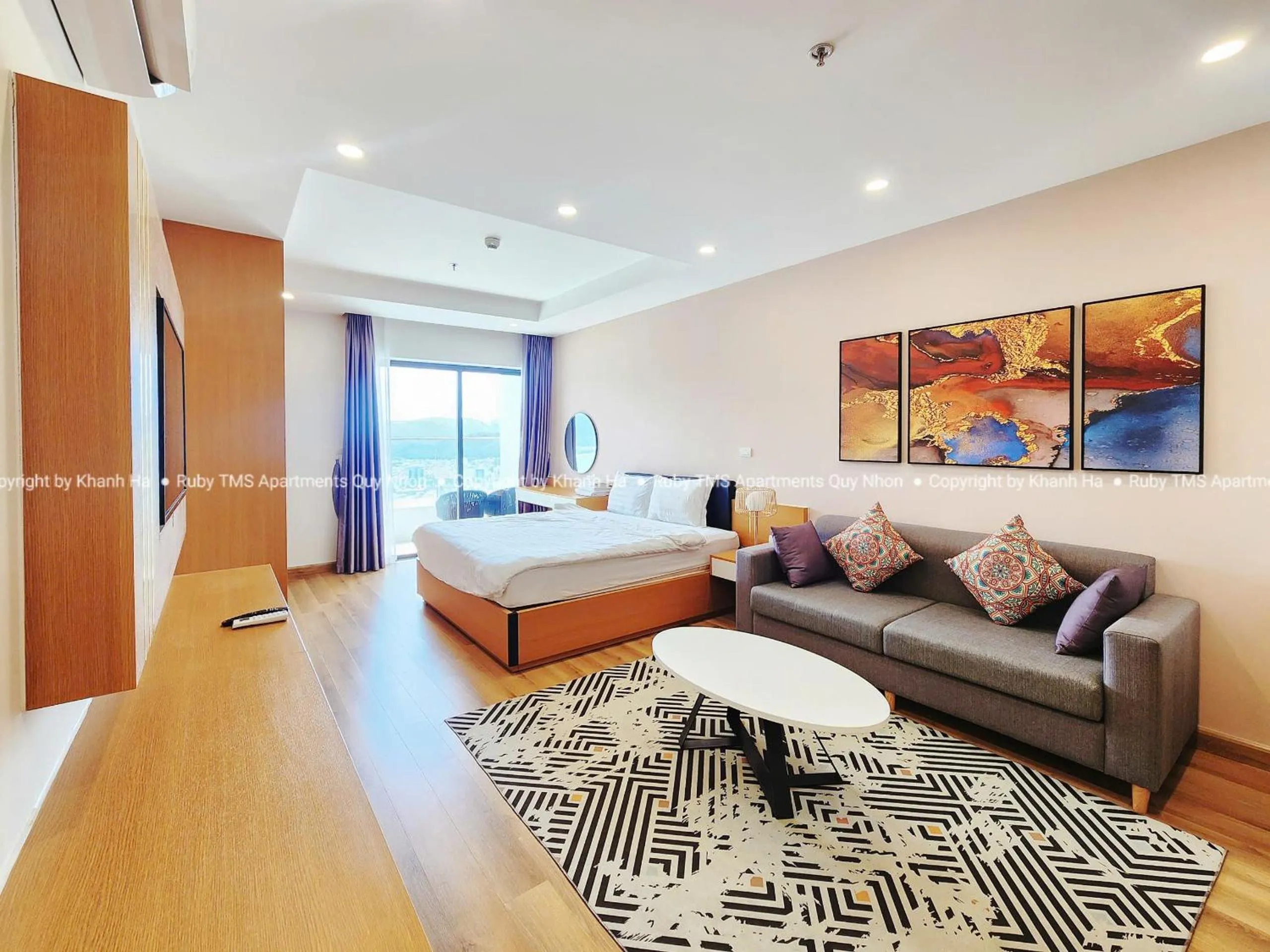 Bed in TMS Apartments Quy Nhơn