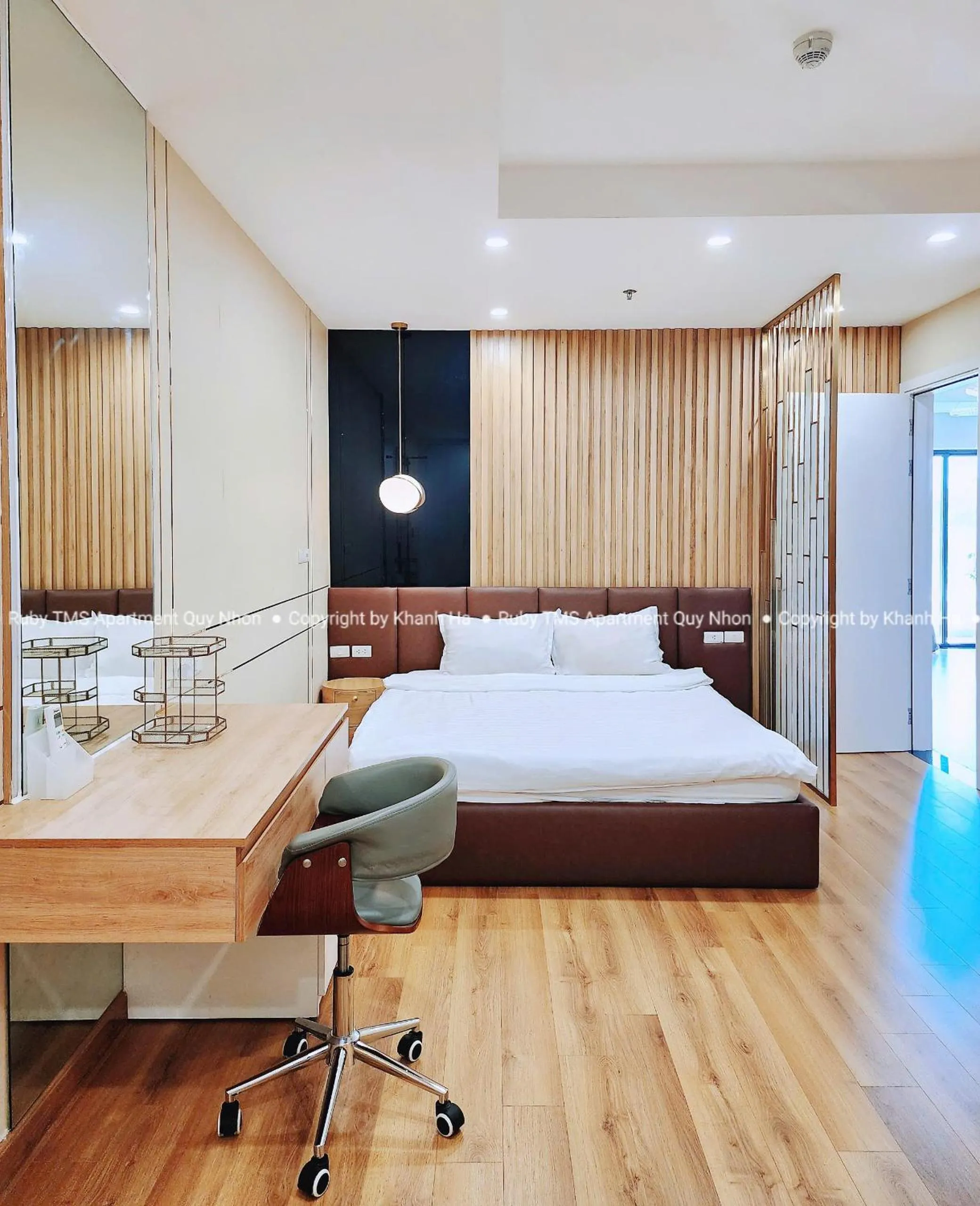 Bed in TMS Apartments Quy Nhơn