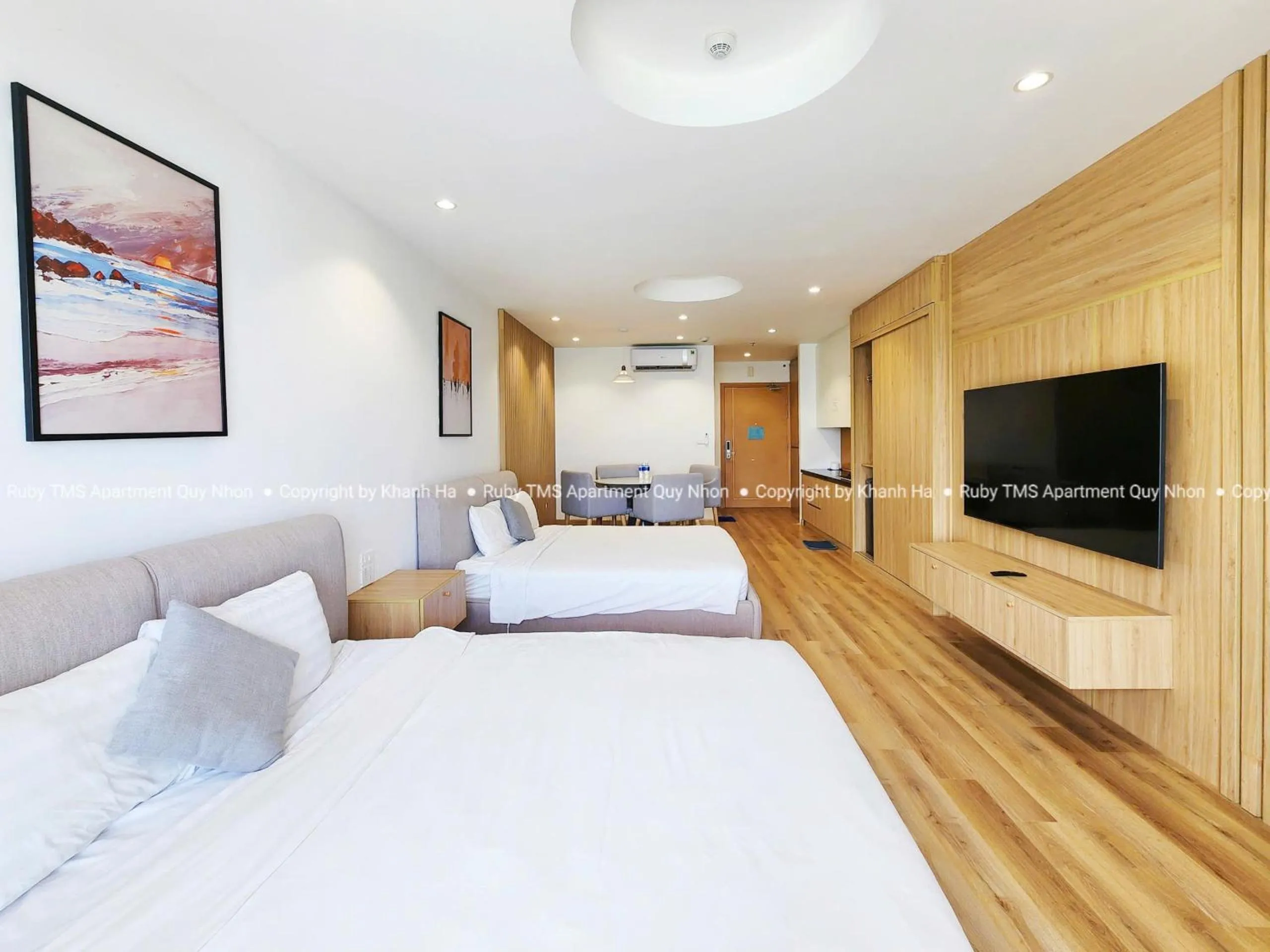 Bed in TMS Apartments Quy Nhơn