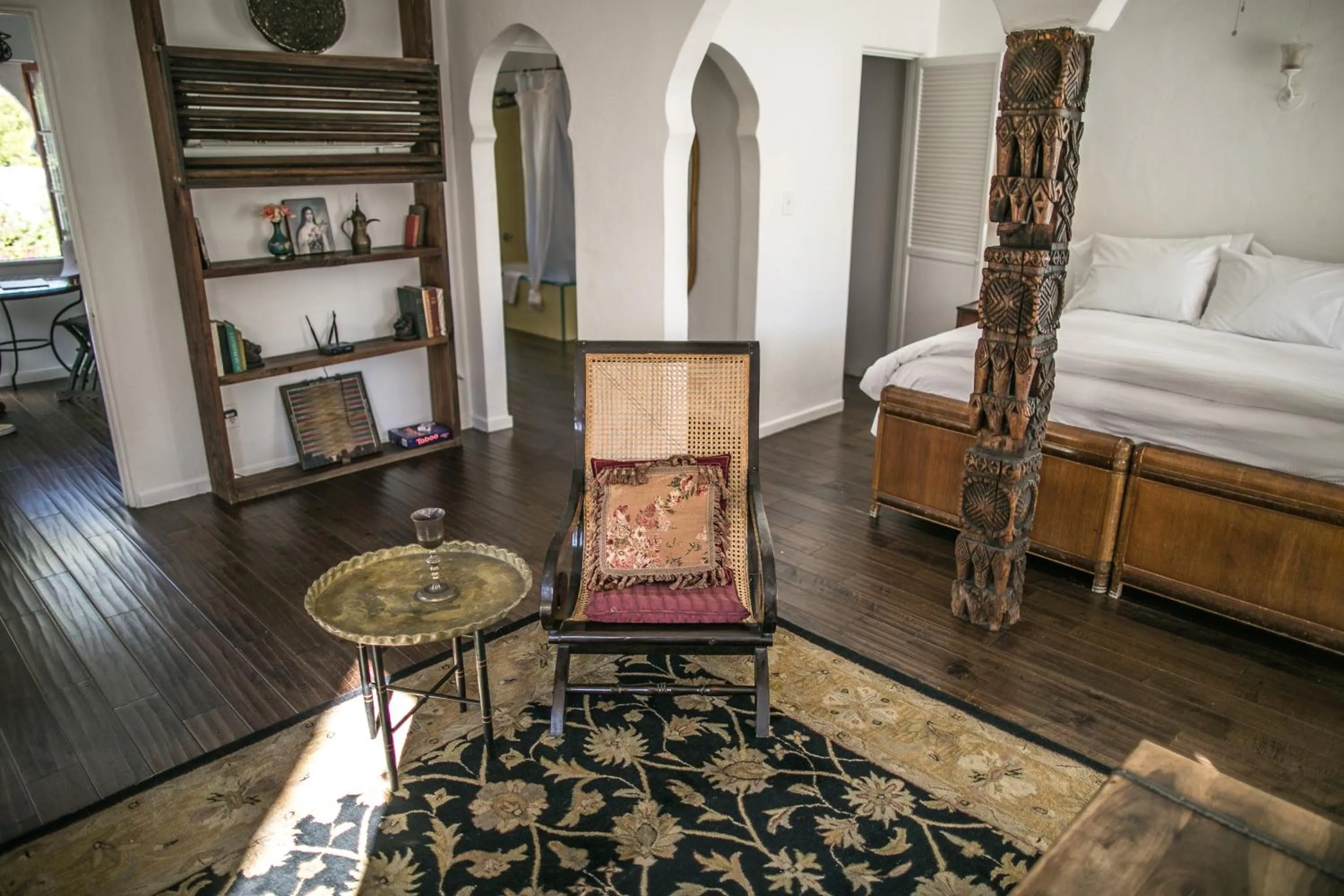 Photo of the whole room, Bed in Korakia Pensione