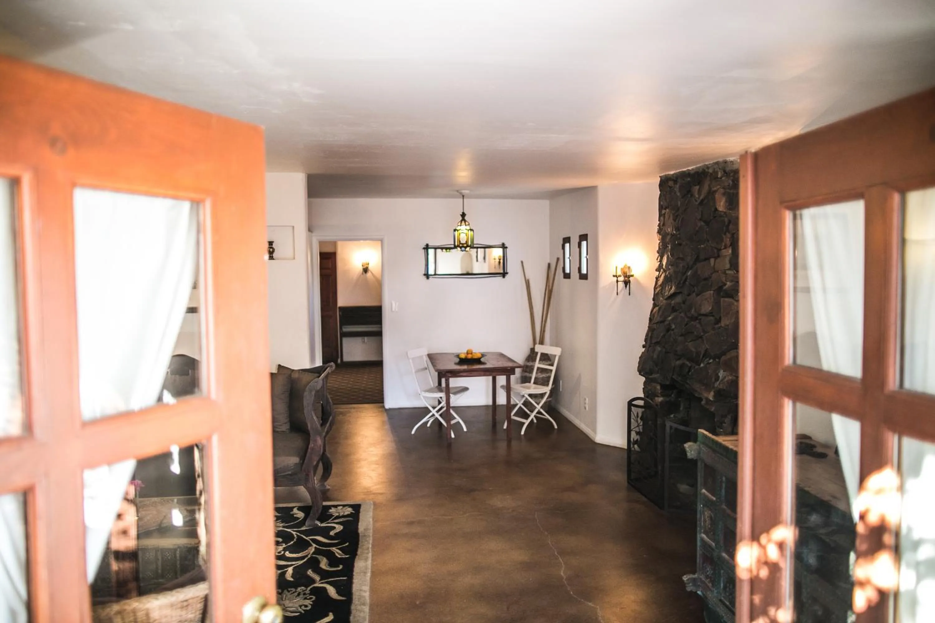 Decorative detail in Korakia Pensione