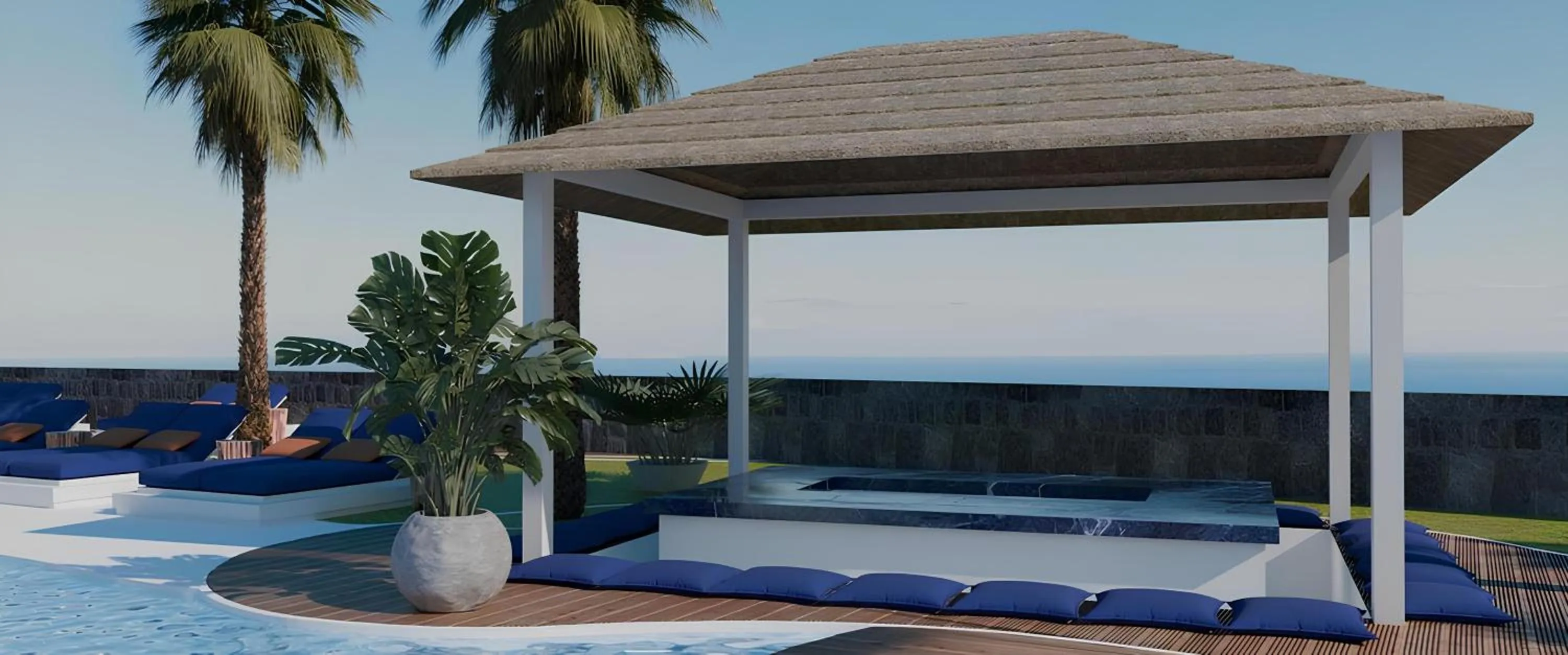 Lounge or bar in Cresanto Luxury Suites