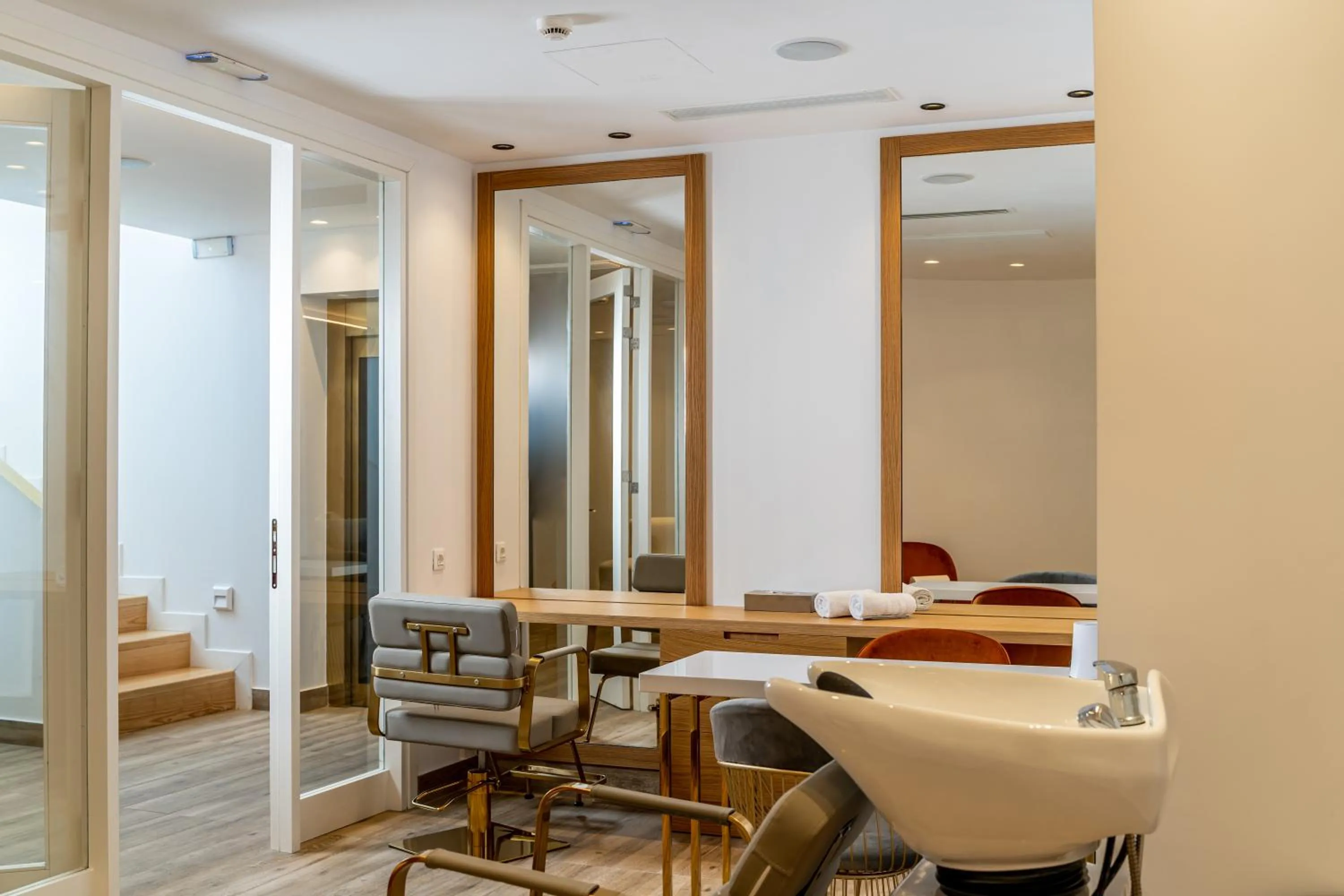 hair dryier in Cresanto Luxury Suites