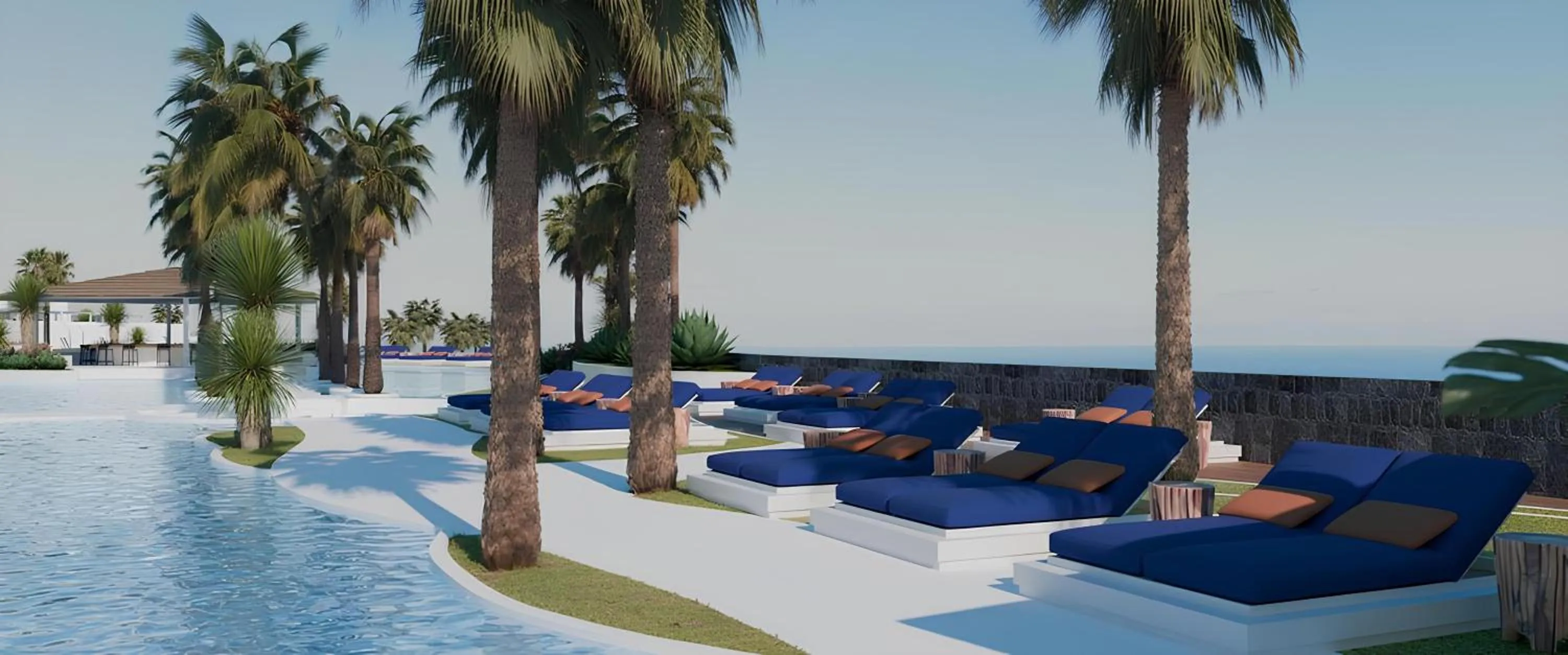 Swimming pool in Cresanto Luxury Suites