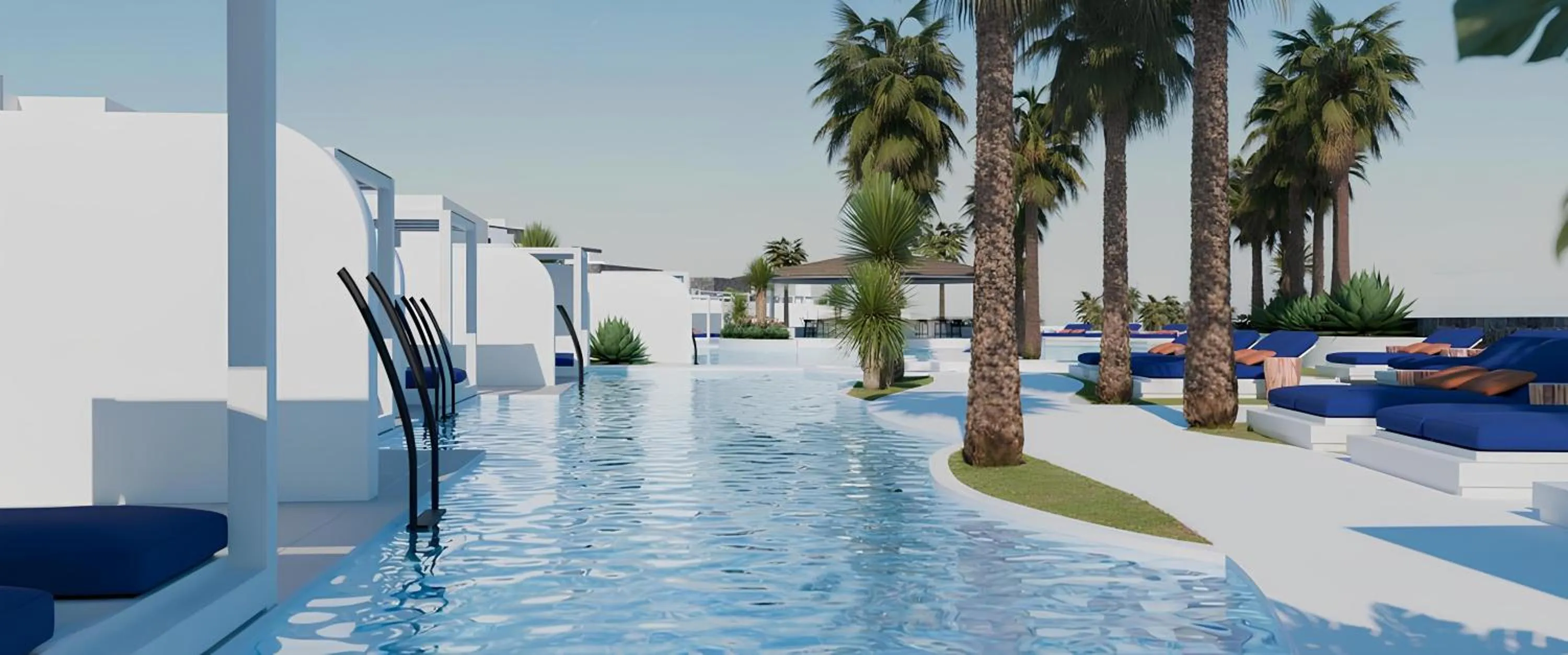 Swimming pool in Cresanto Luxury Suites