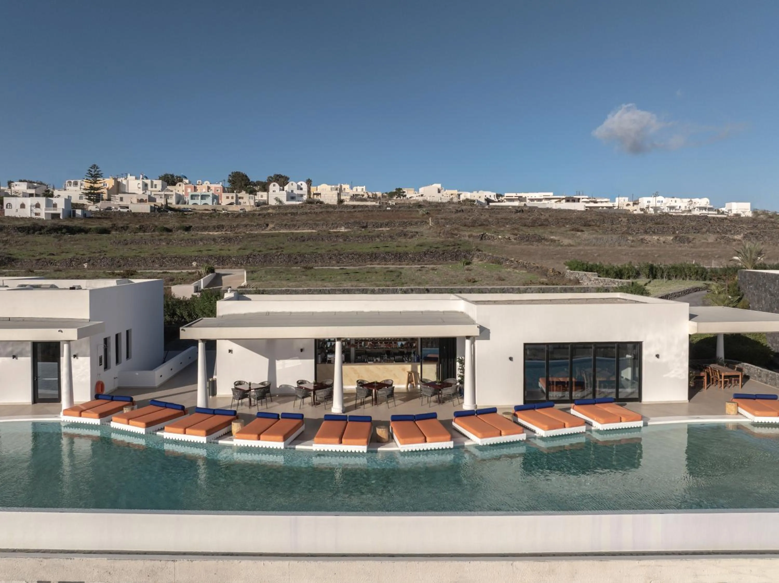 Swimming pool in Cresanto Luxury Suites