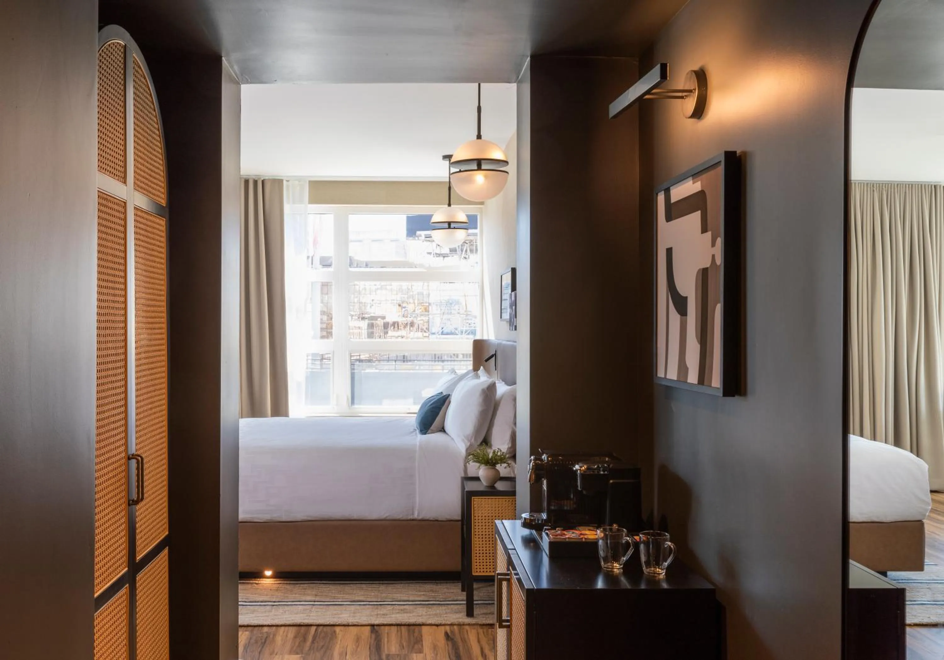 Bedroom, Bed in Kissel Uptown Oakland, in the Unbound Collection by Hyatt