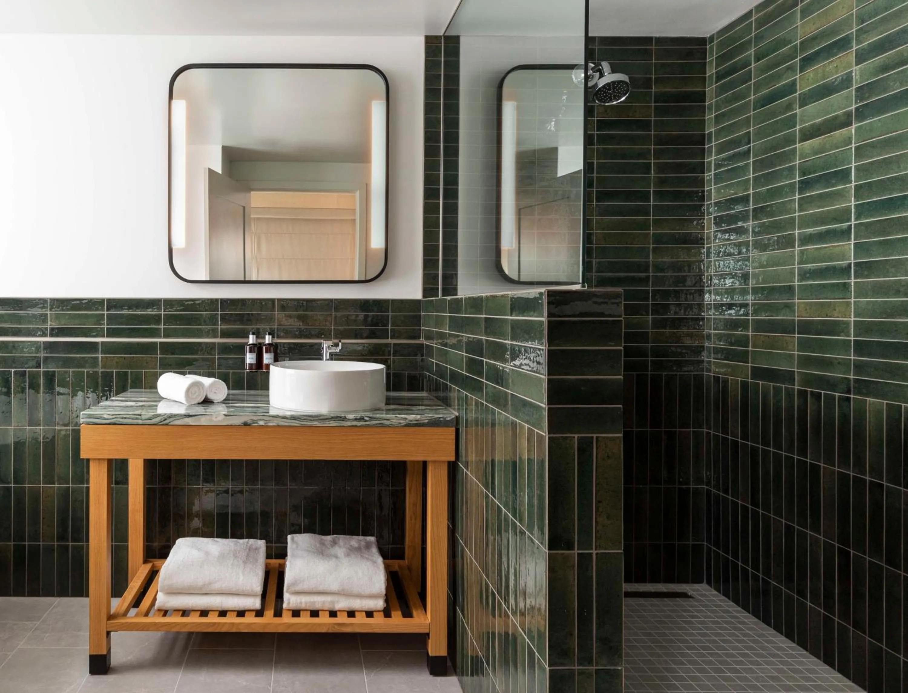 Bathroom in Kissel Uptown Oakland, in the Unbound Collection by Hyatt