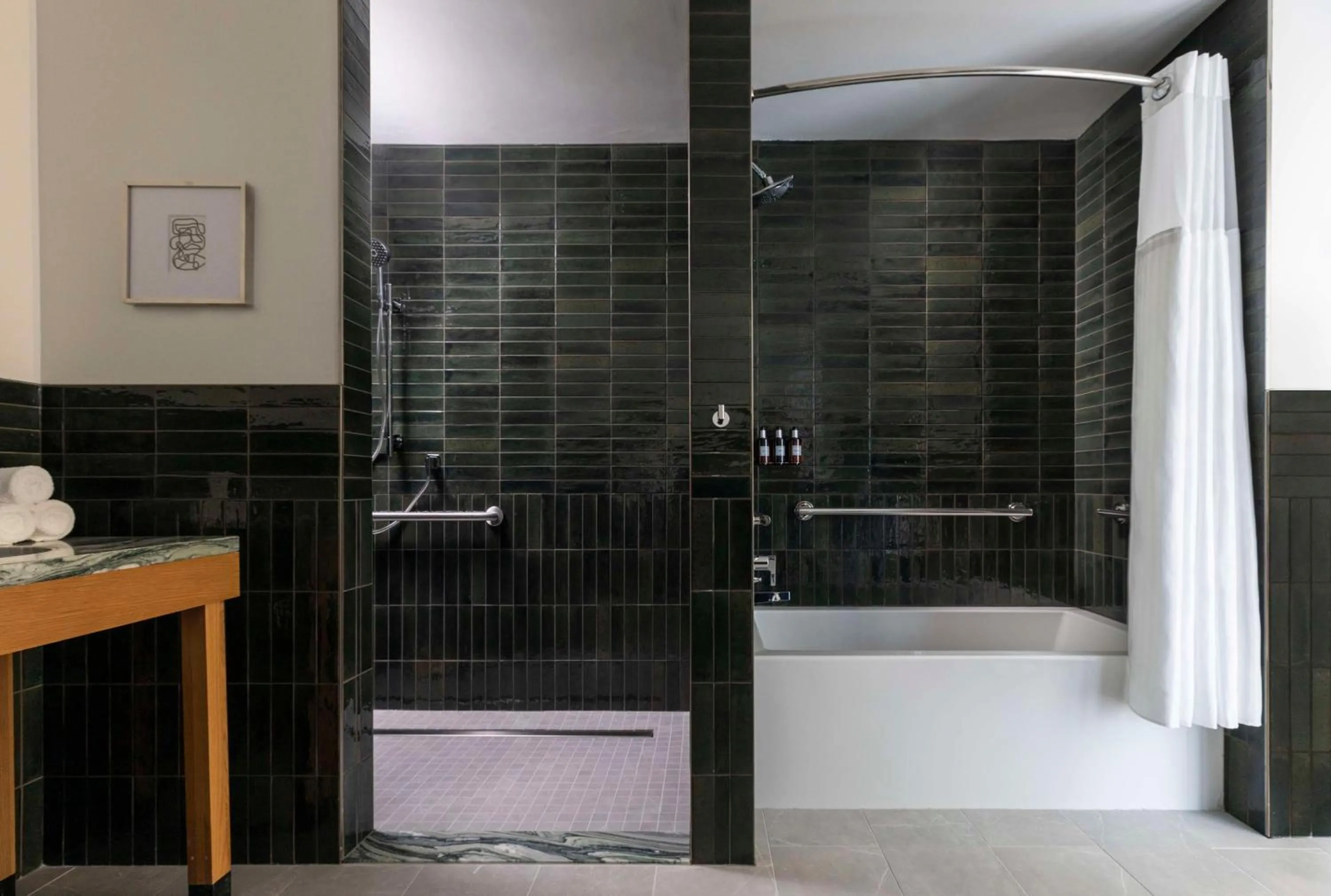 Bathroom in Kissel Uptown Oakland, in the Unbound Collection by Hyatt