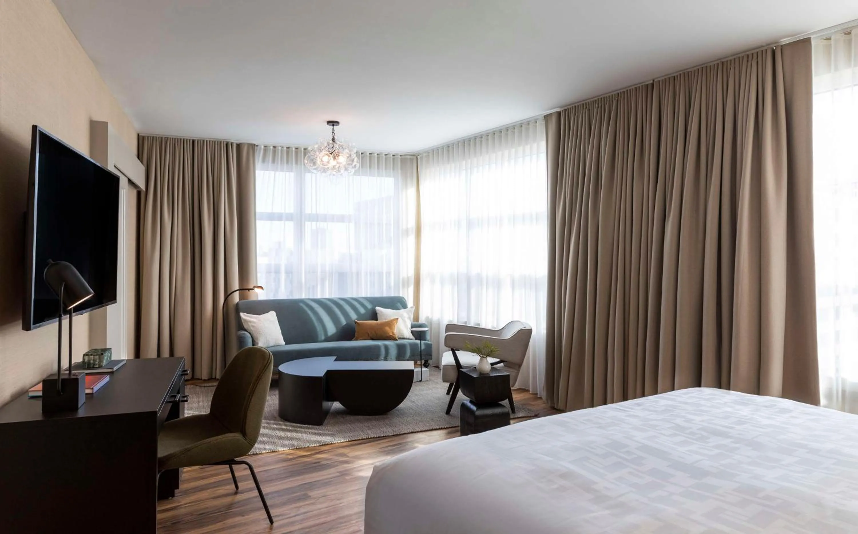 Photo of the whole room, Bed in Kissel Uptown Oakland, in the Unbound Collection by Hyatt