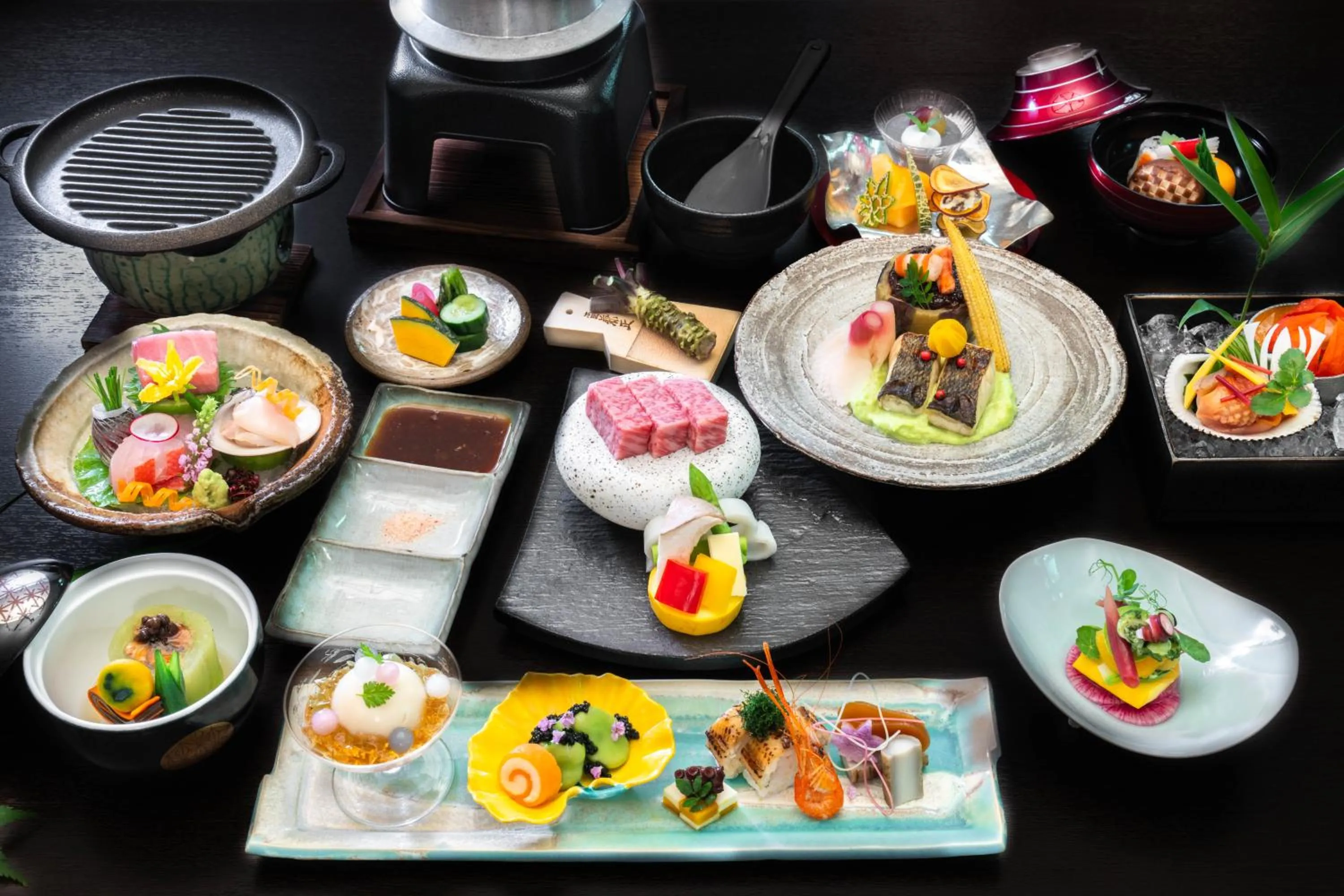 Dinner in 伊豆高原温泉ホテル 森の泉