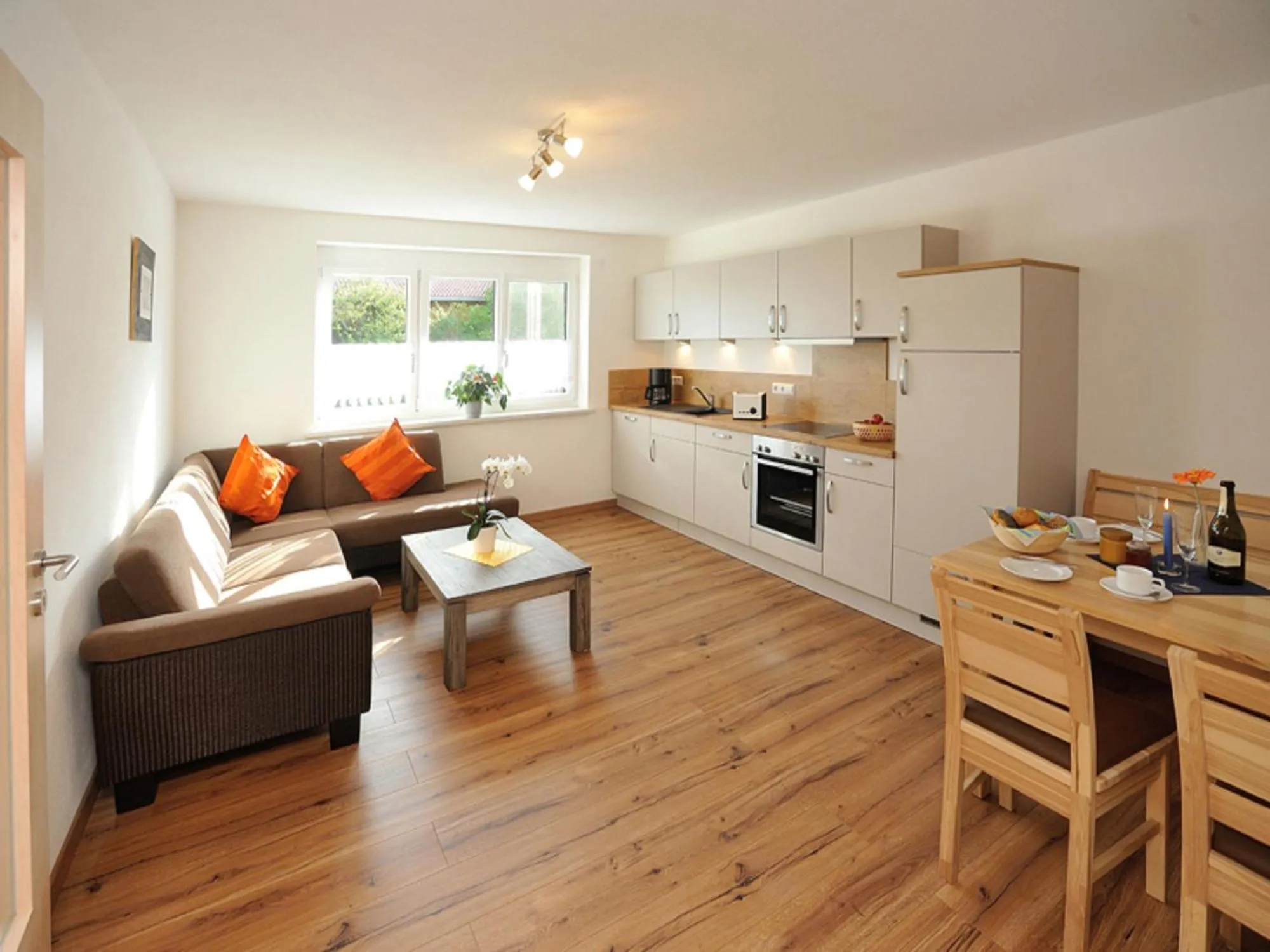 Kitchen or kitchenette in Ferienhof Bitschnau