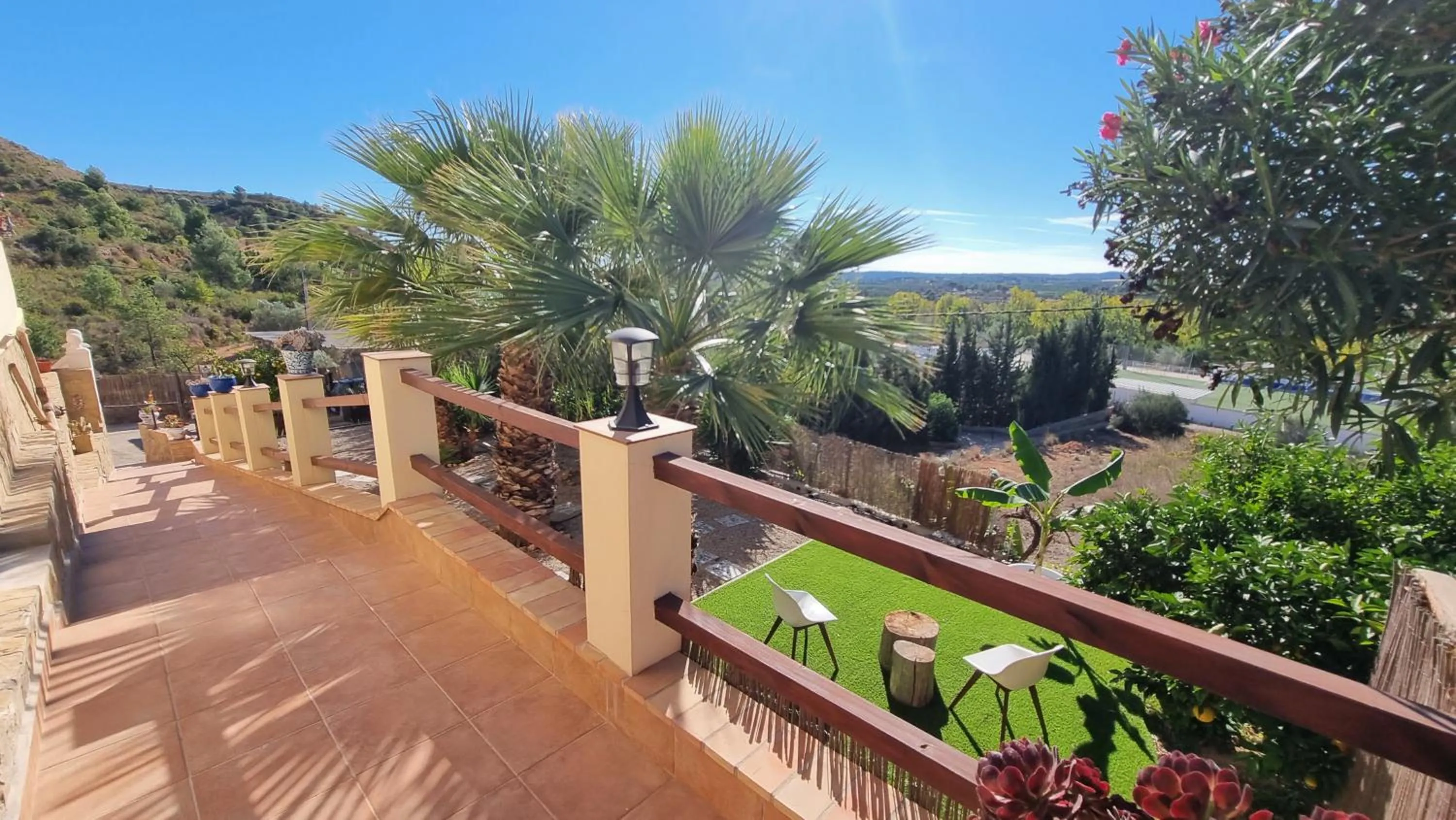 Balcony/Terrace in Casa Rural Buenavista Pedralba