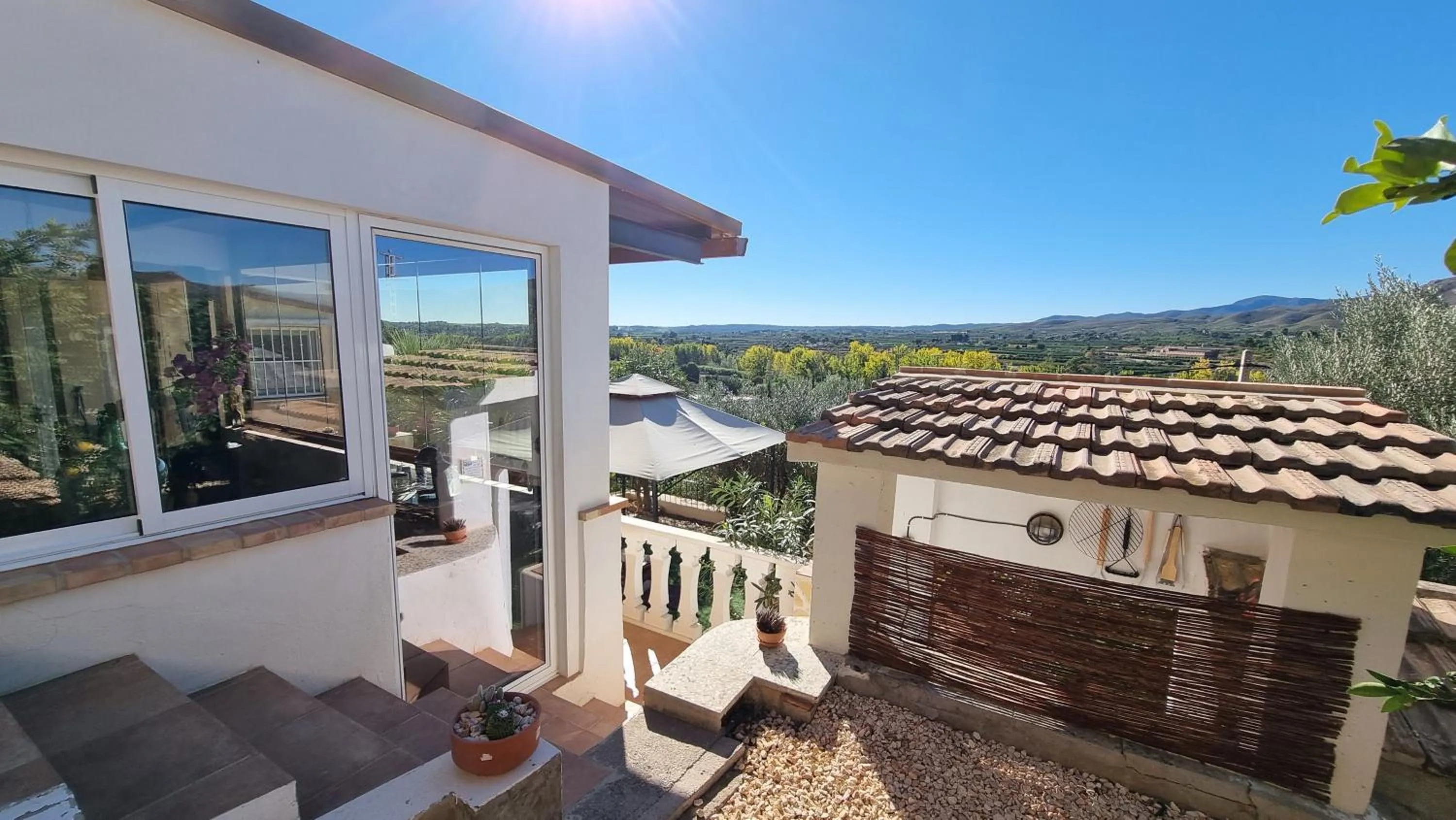 Natural landscape in Casa Rural Buenavista Pedralba