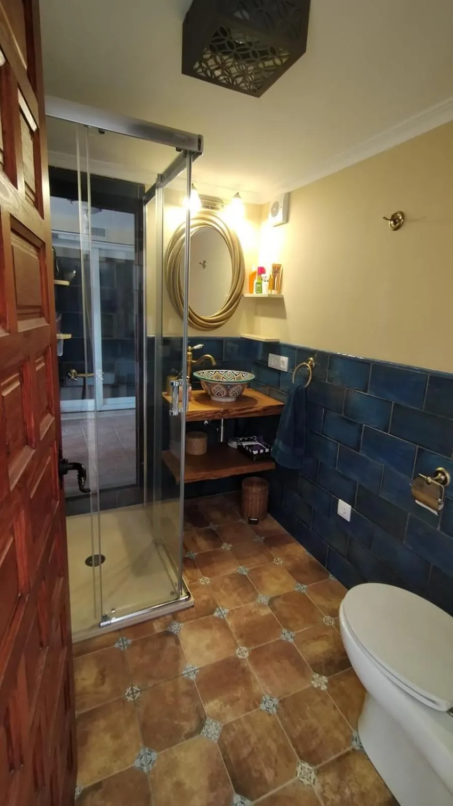 Shower in Casa Rural Buenavista Pedralba