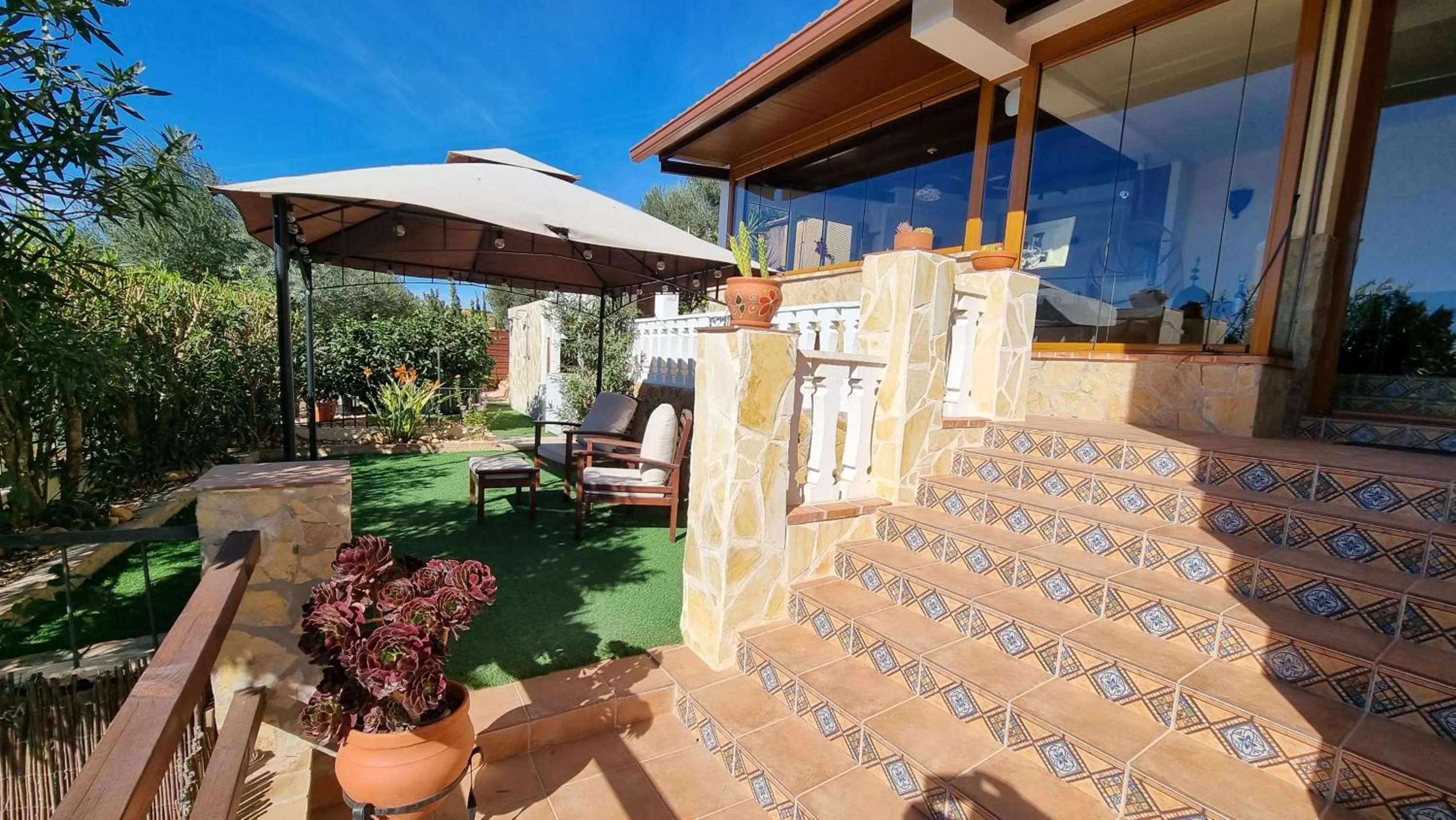 Balcony/Terrace in Casa Rural Buenavista Pedralba