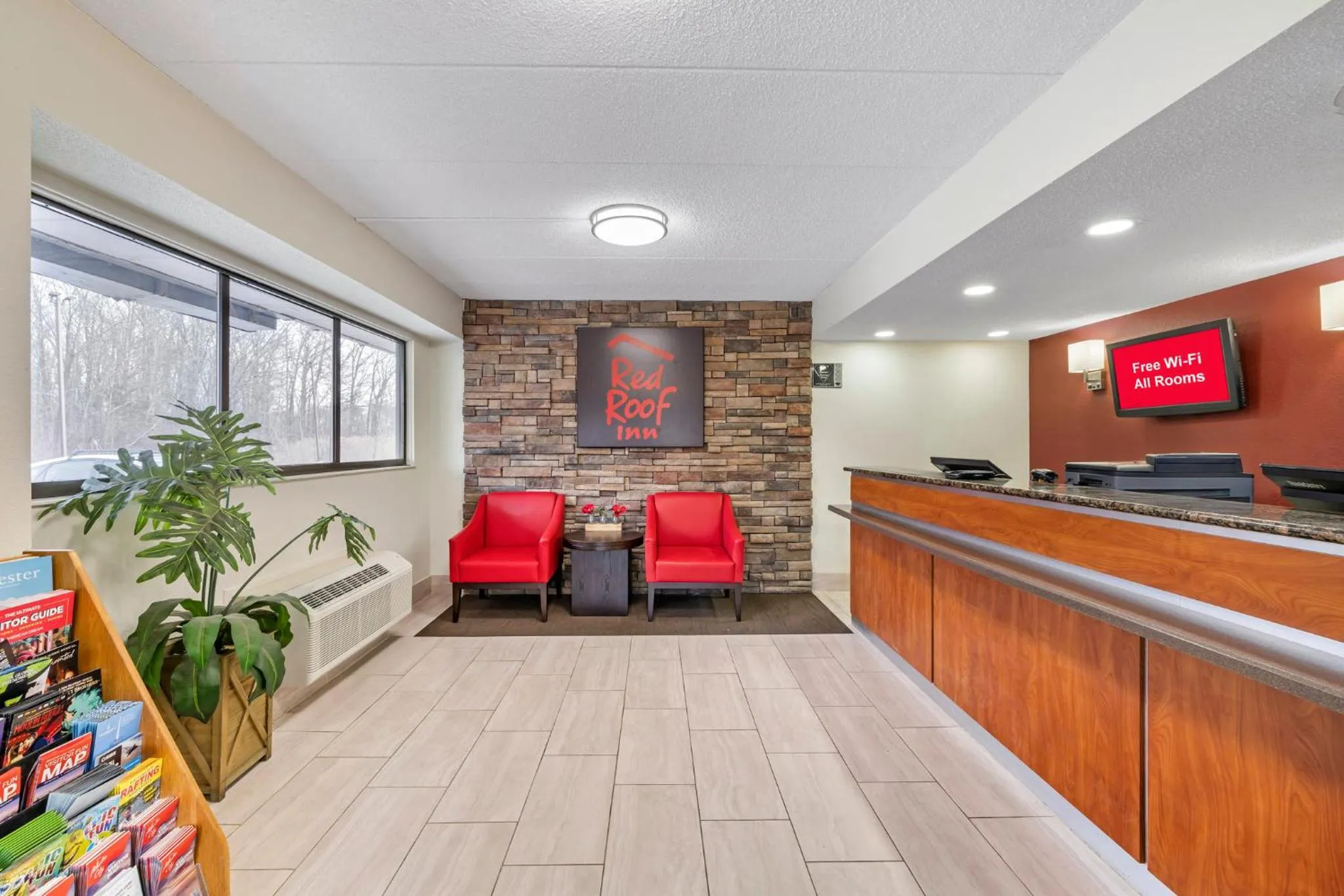 Lobby or reception in Red Roof Inn Parsippany