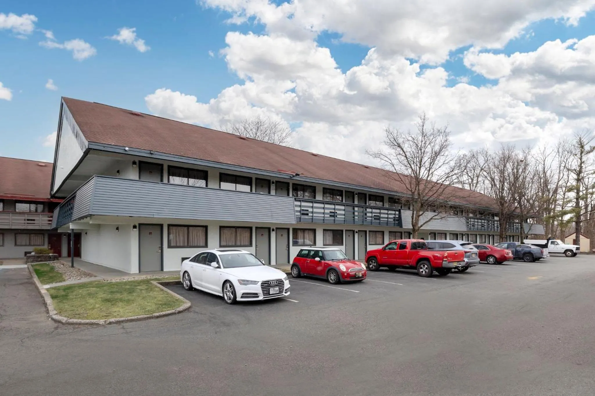 Property building in Red Roof Inn Parsippany