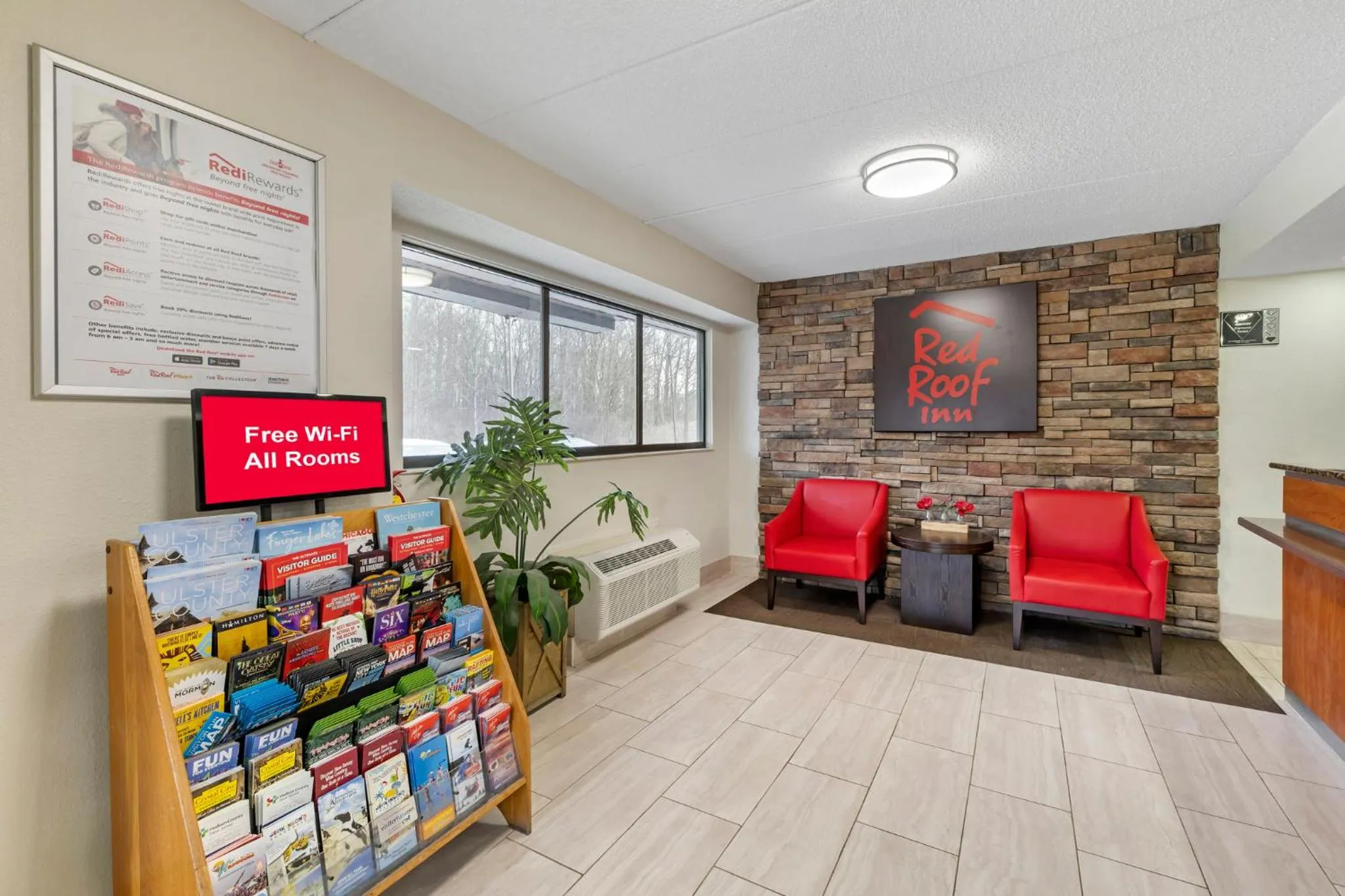 Lobby or reception in Red Roof Inn Parsippany