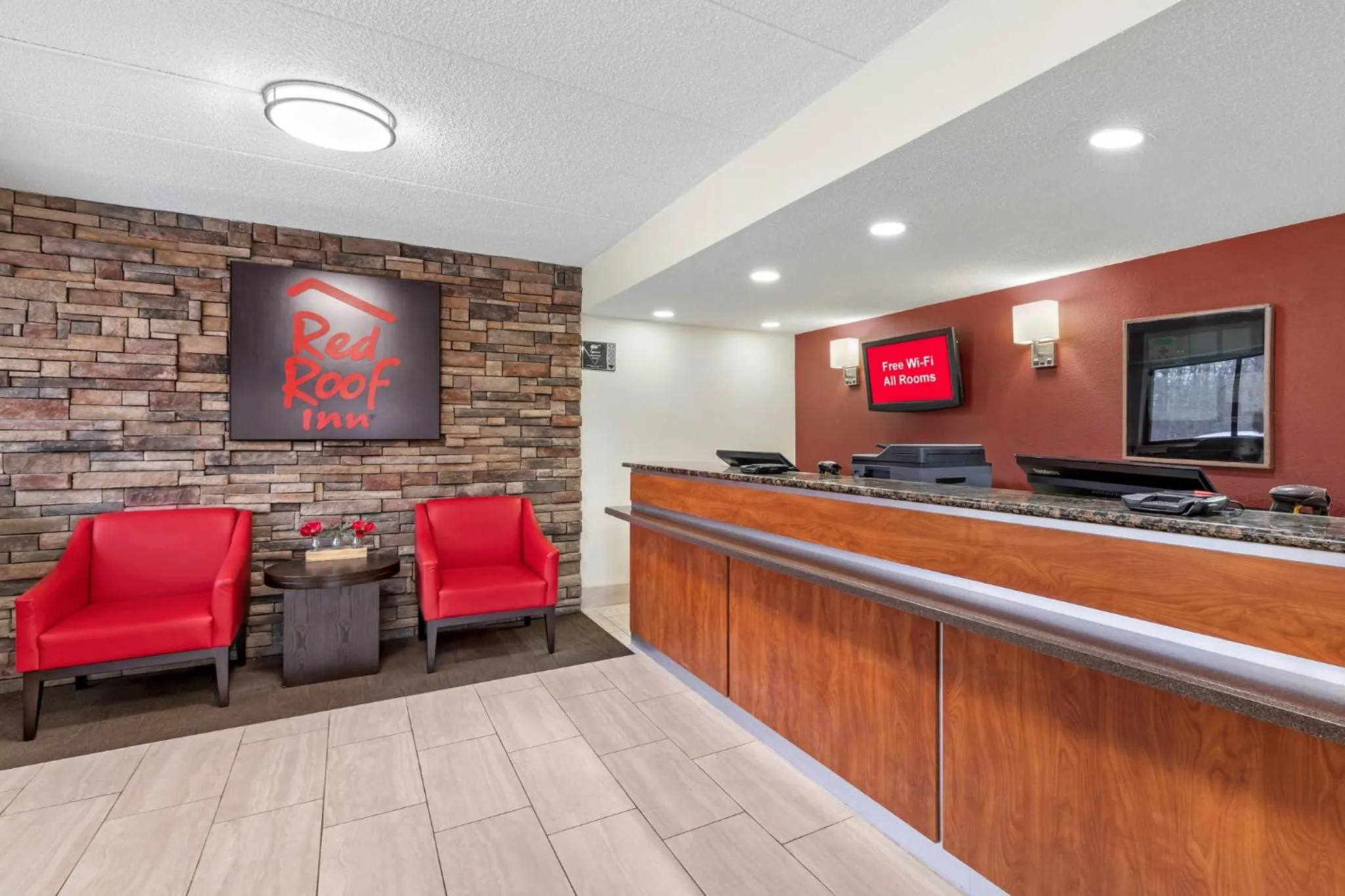 Lobby or reception in Red Roof Inn Parsippany