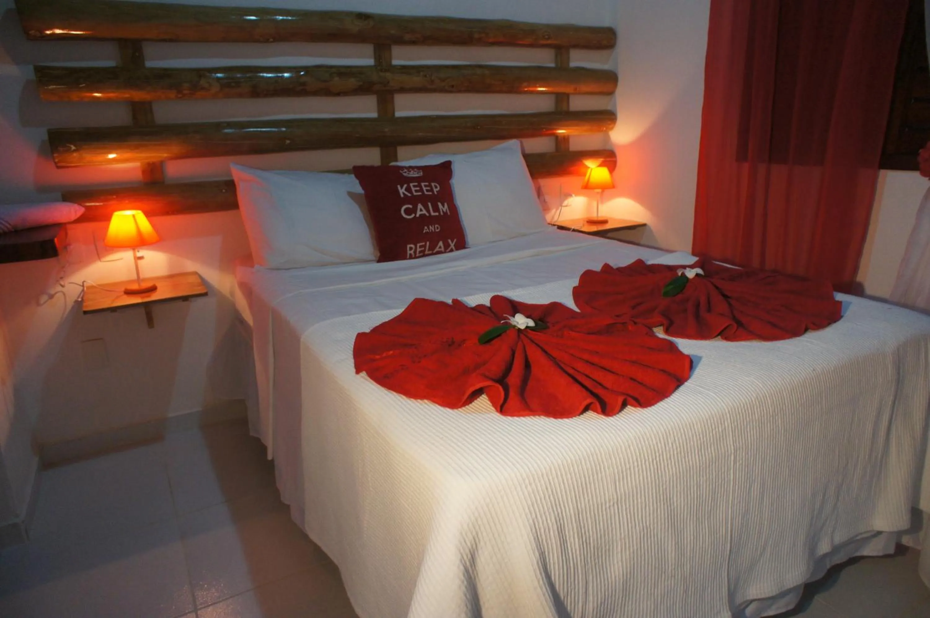 Decorative detail, Bed in Pousada Sol e Luna