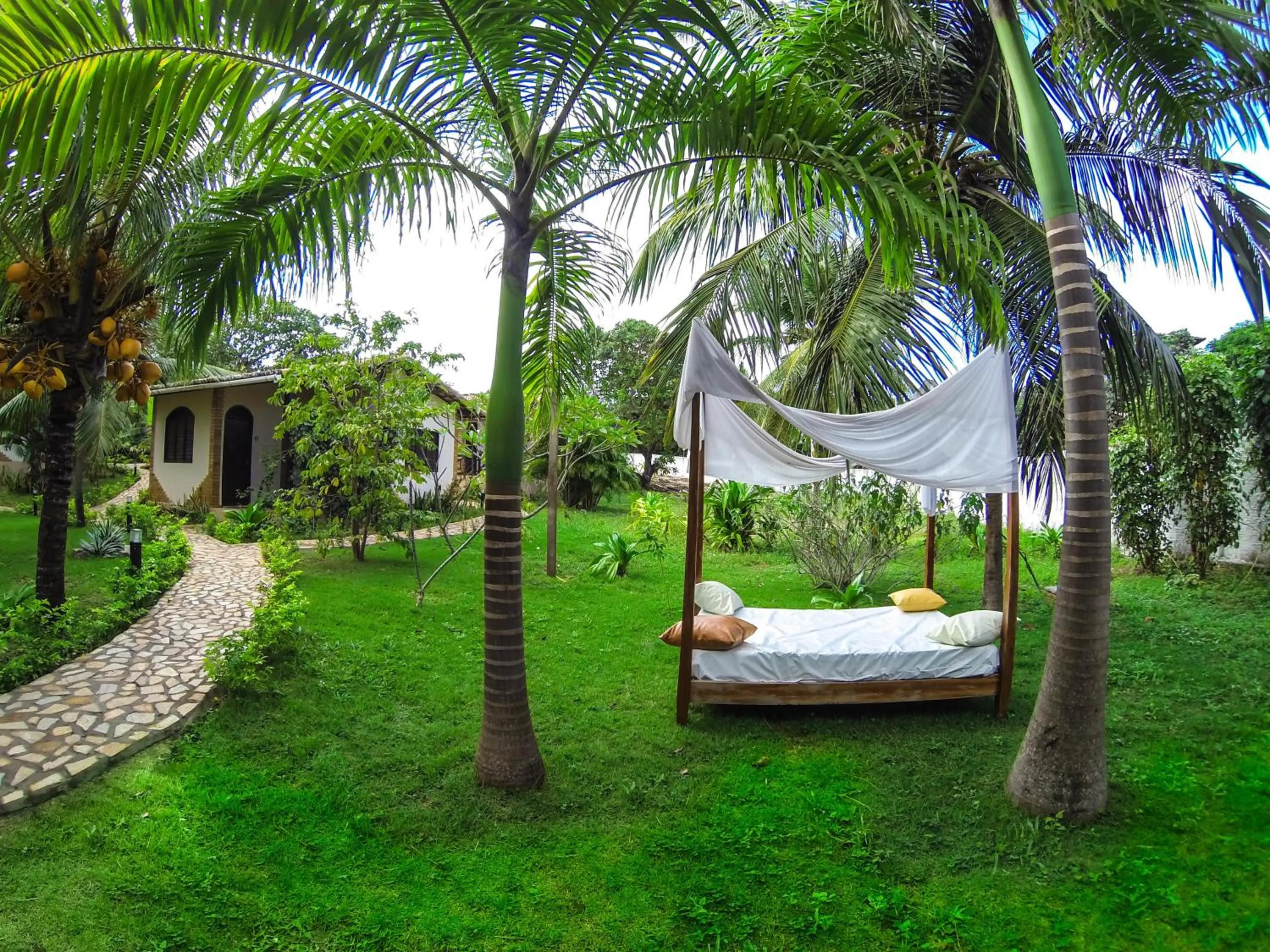 Garden in Pousada Sol e Luna