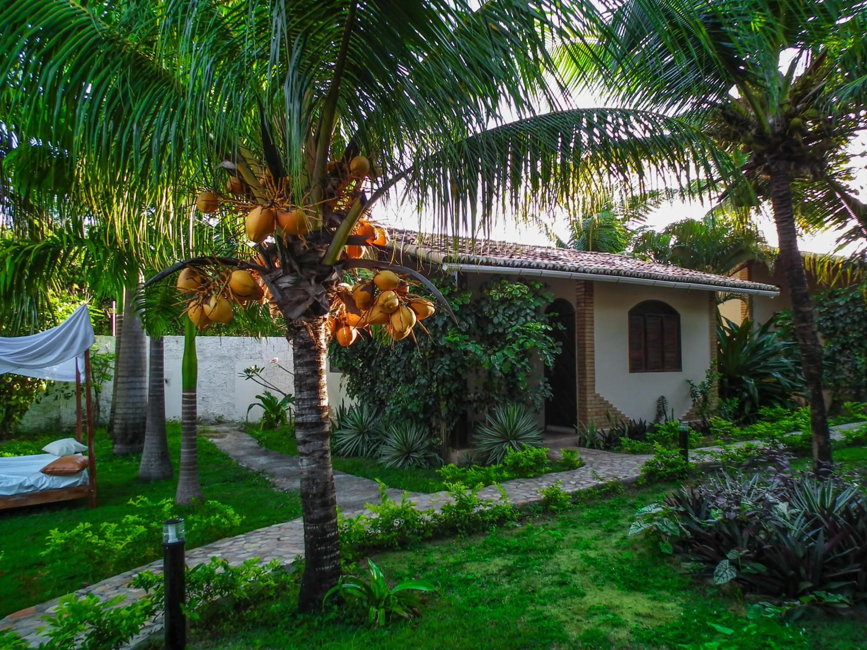 Garden in Pousada Sol e Luna