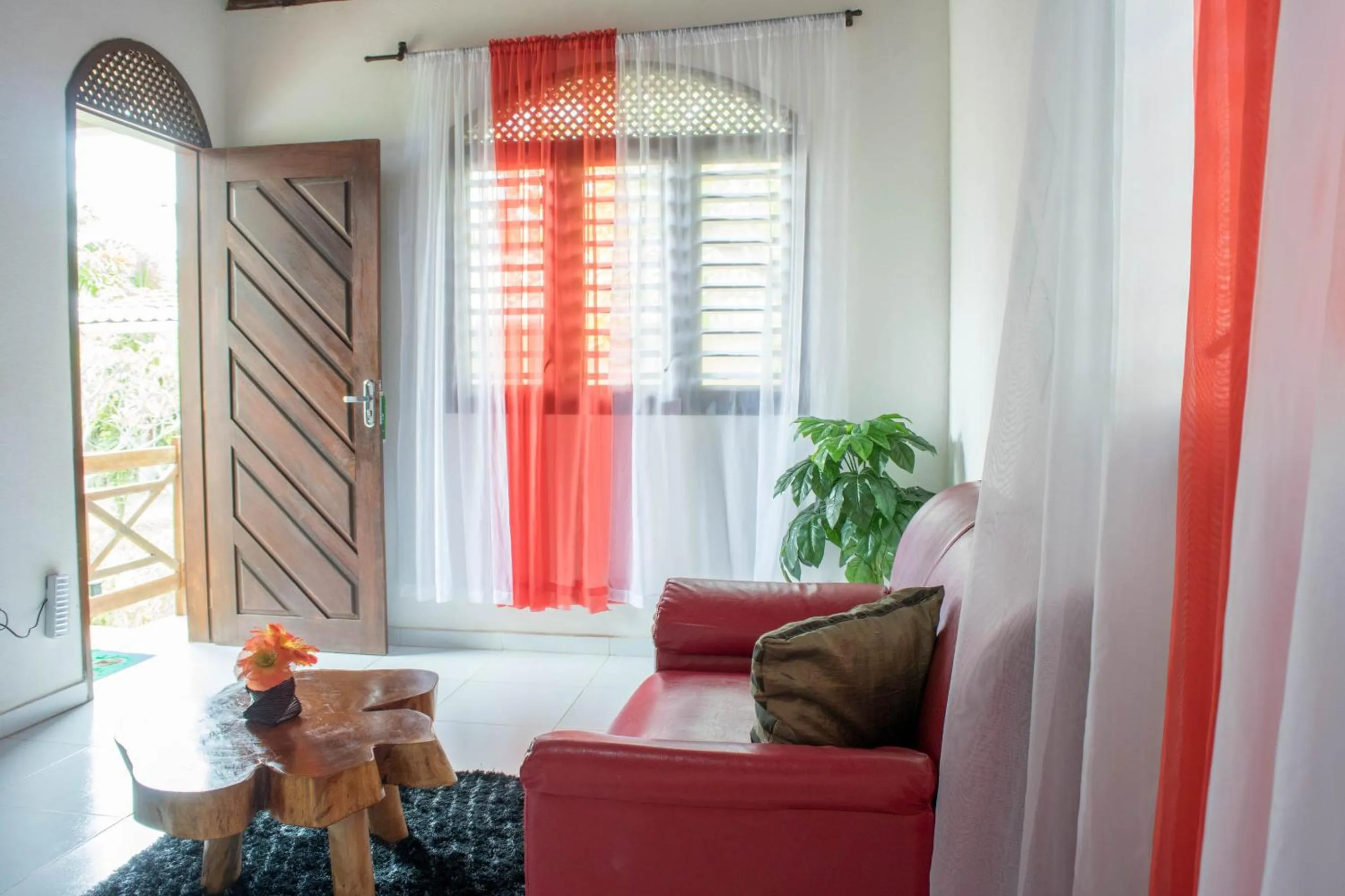 Living room in Pousada Sol e Luna