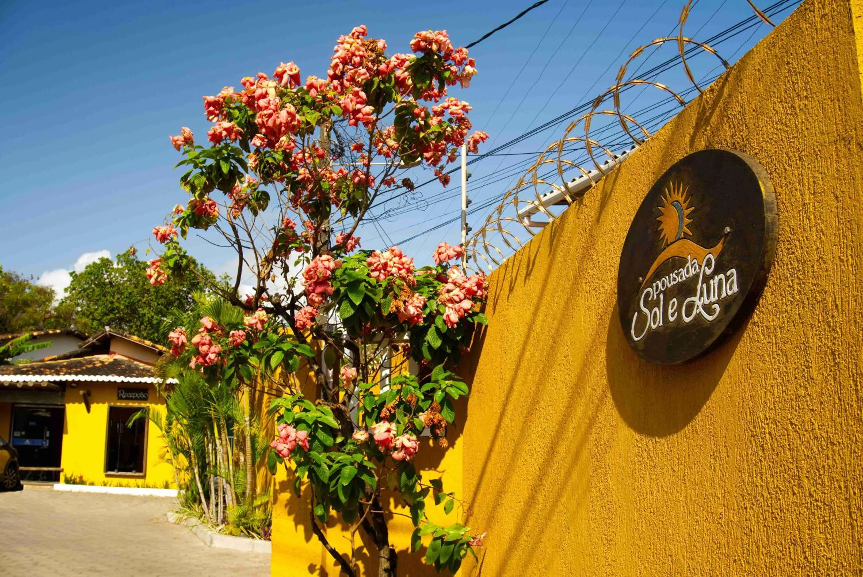 Lobby or reception in Pousada Sol e Luna