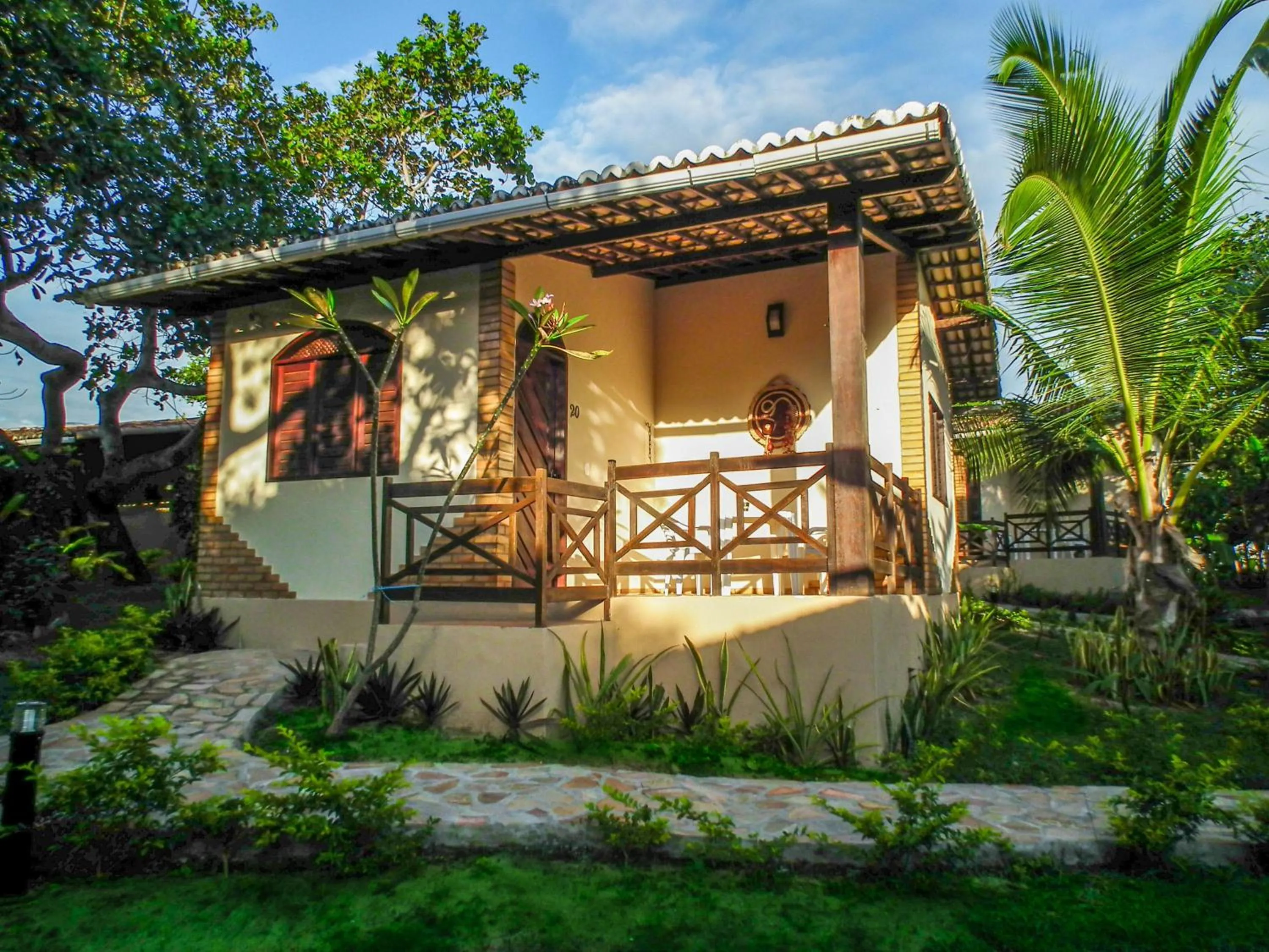 Photo of the whole room in Pousada Sol e Luna