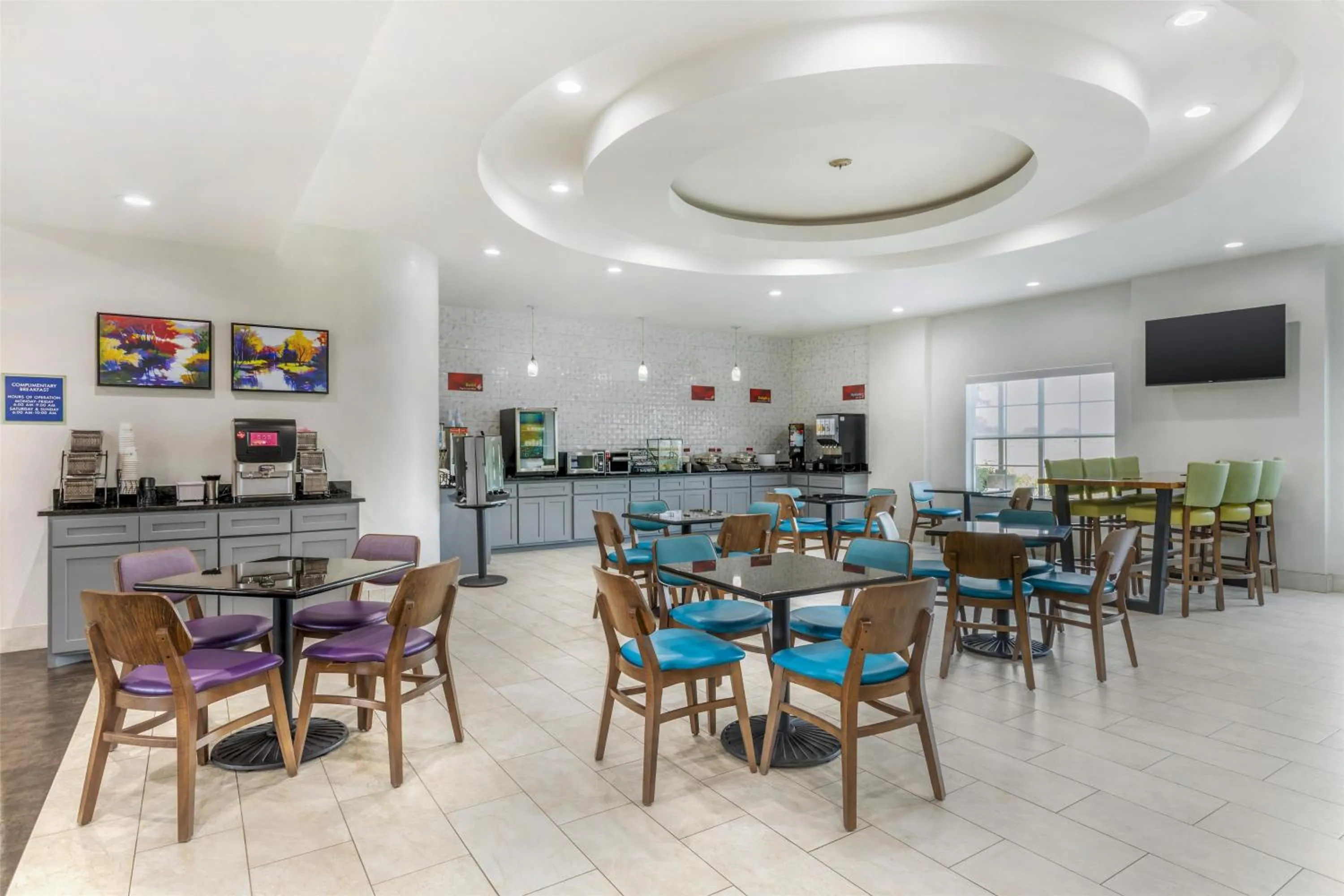 Breakfast in Best Western Plus Fort Worth Forest Hill Inn & Suites