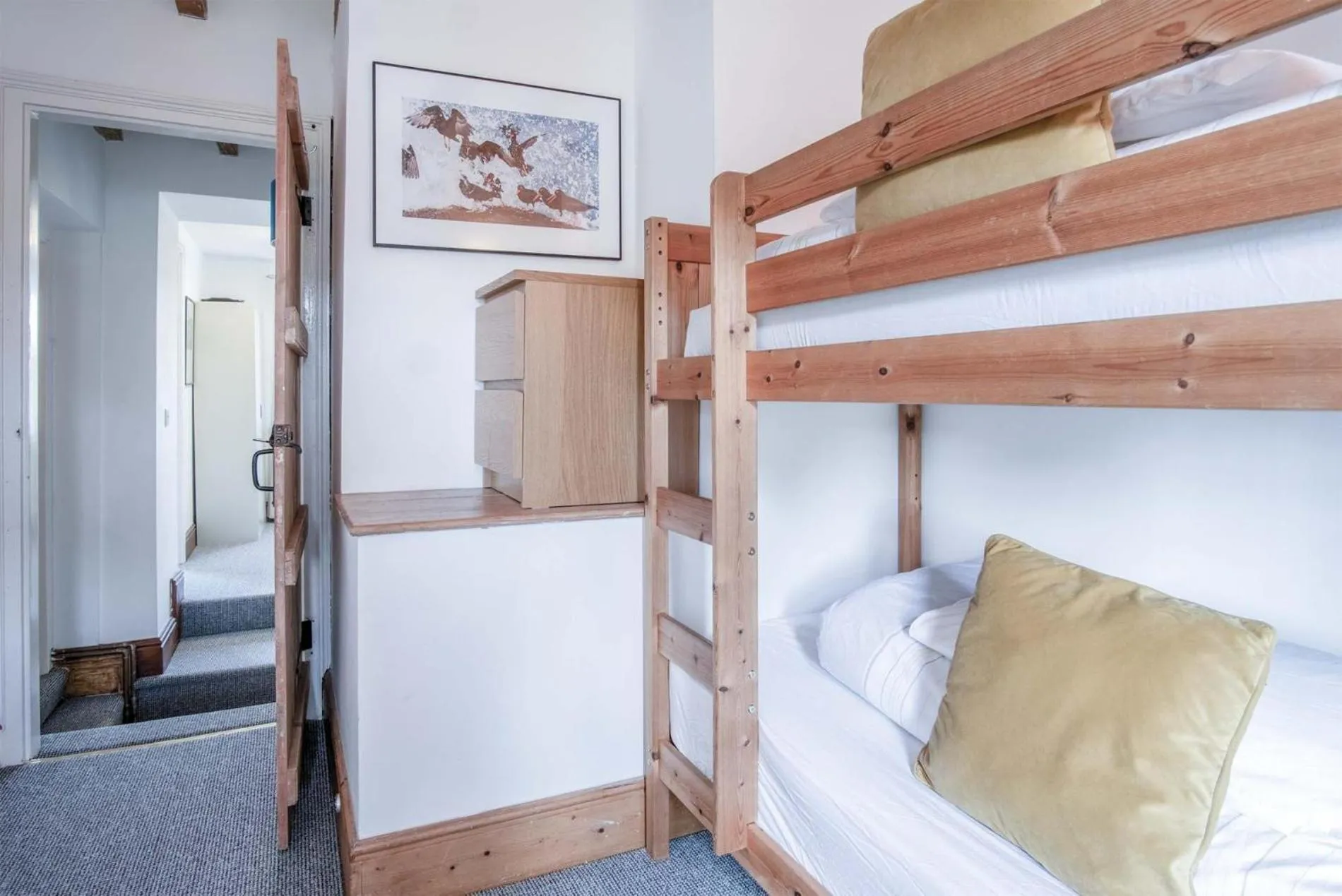 Floor plan, Bed in Angle Adventures - 4 Bedroom Cottage - Angle