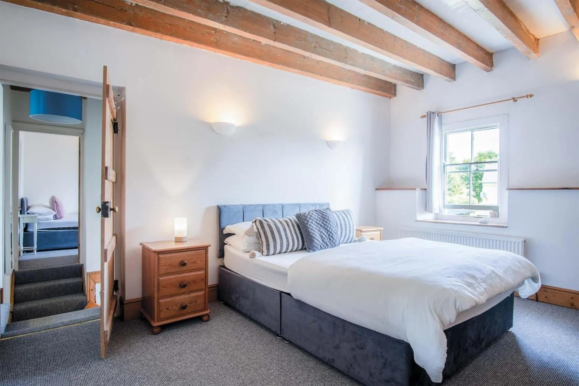 Floor plan, Bed in Angle Adventures - 4 Bedroom Cottage - Angle