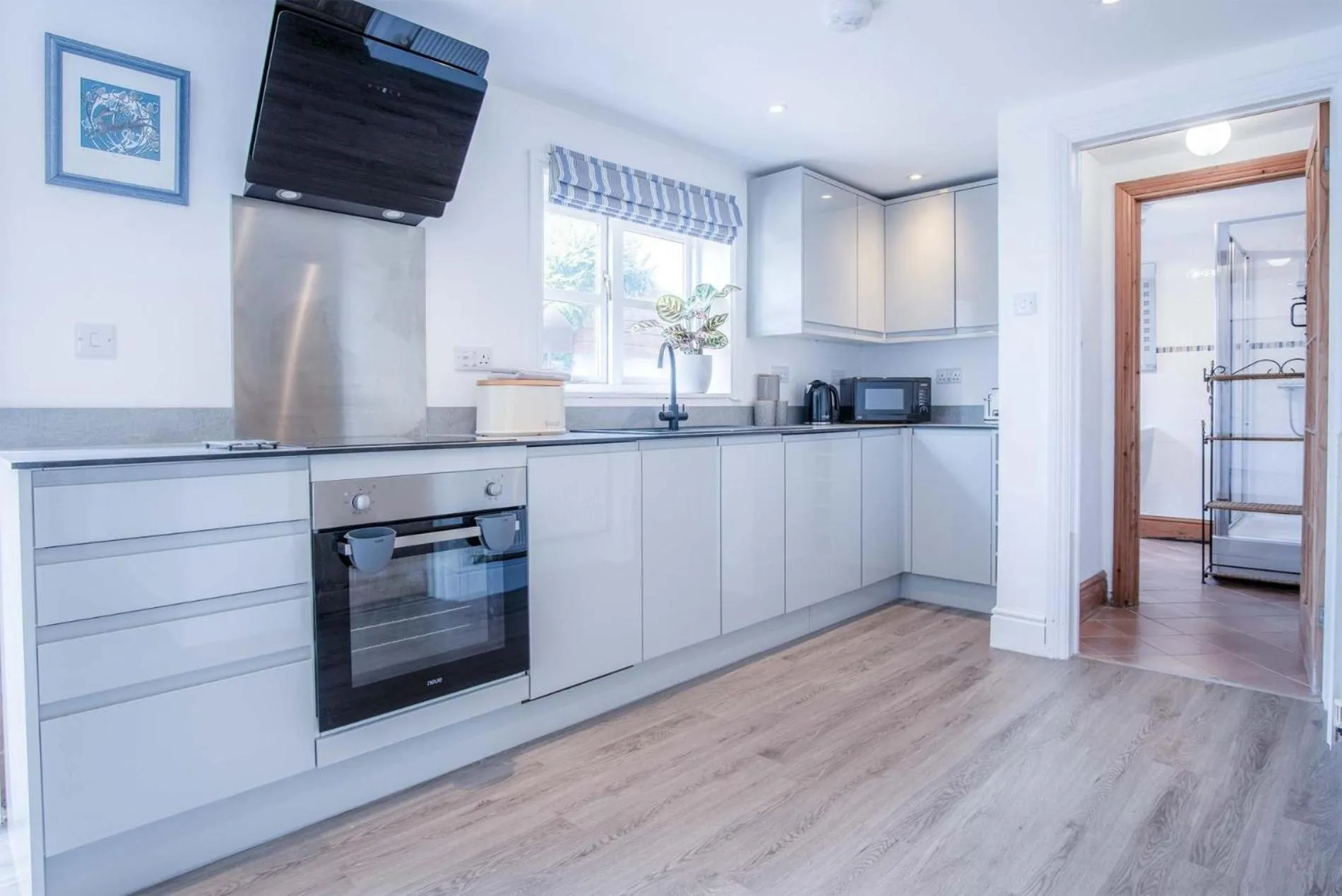 Floor plan in Angle Adventures - 4 Bedroom Cottage - Angle