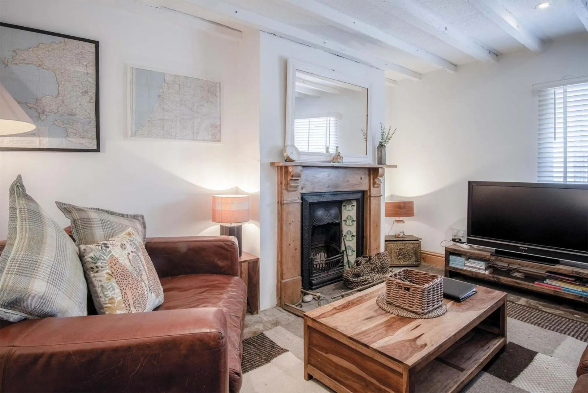 Floor plan in Angle Adventures - 4 Bedroom Cottage - Angle