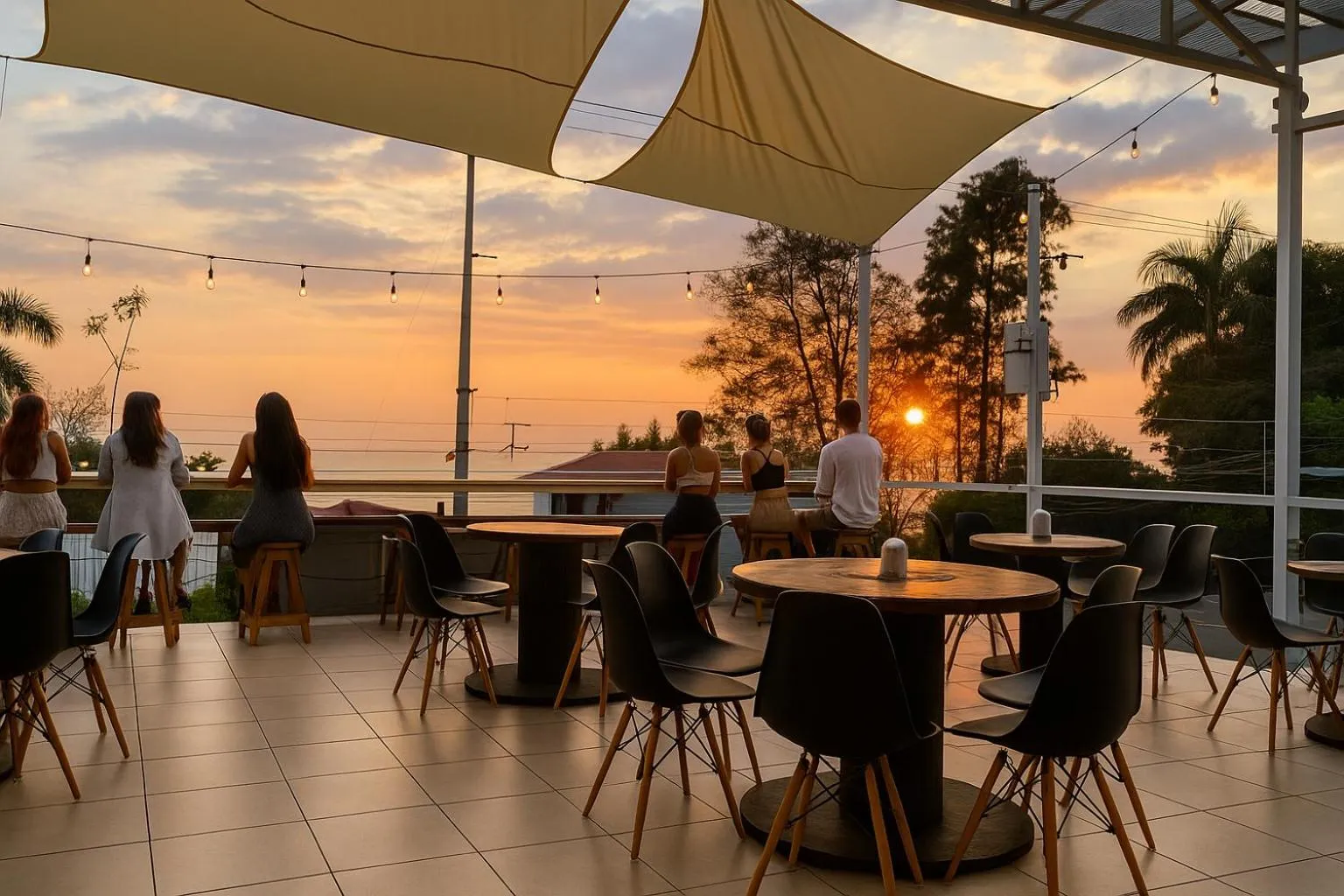 Restaurant/places to eat in Hotel Divisamar by LHR