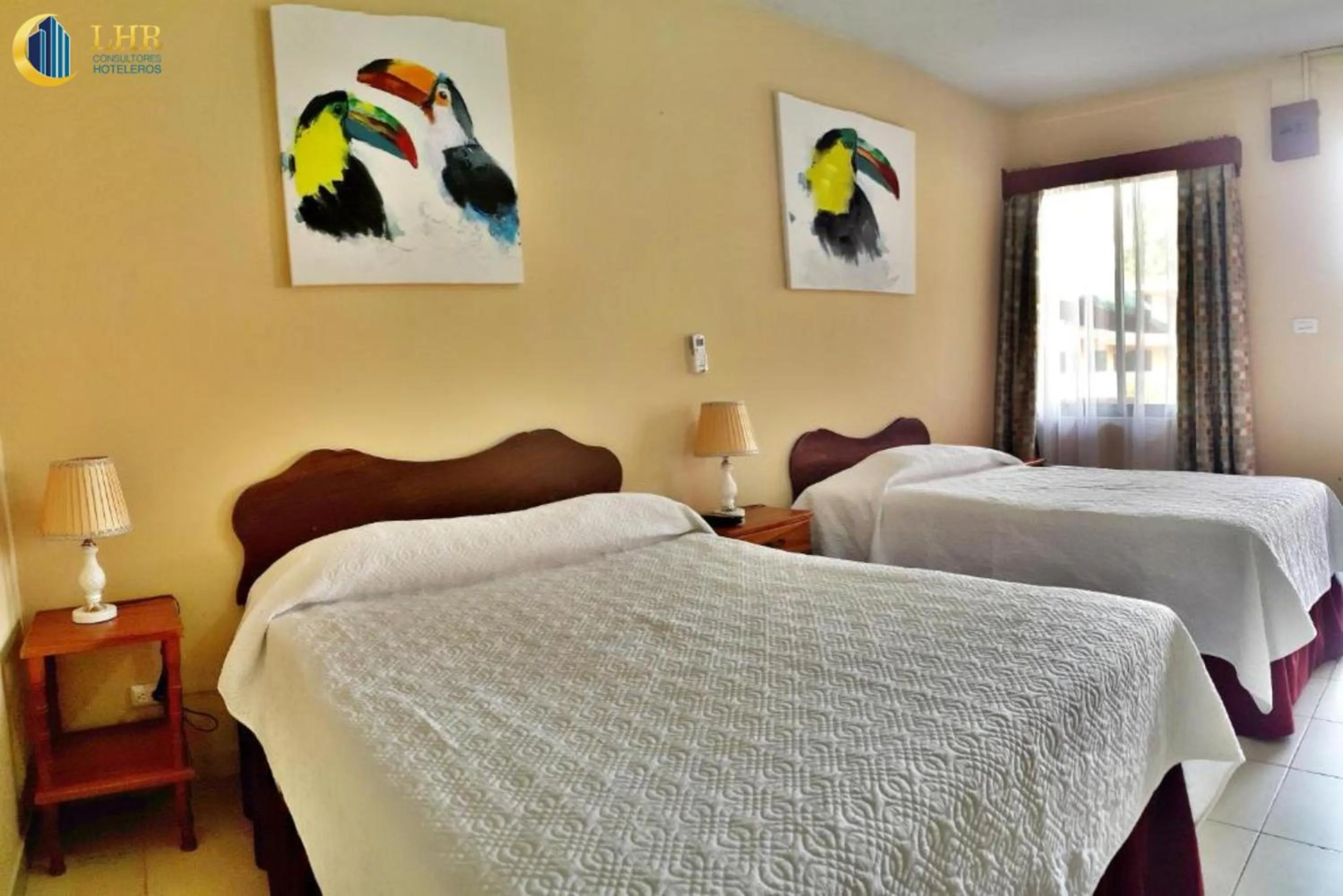 Bed in Hotel Divisamar by LHR