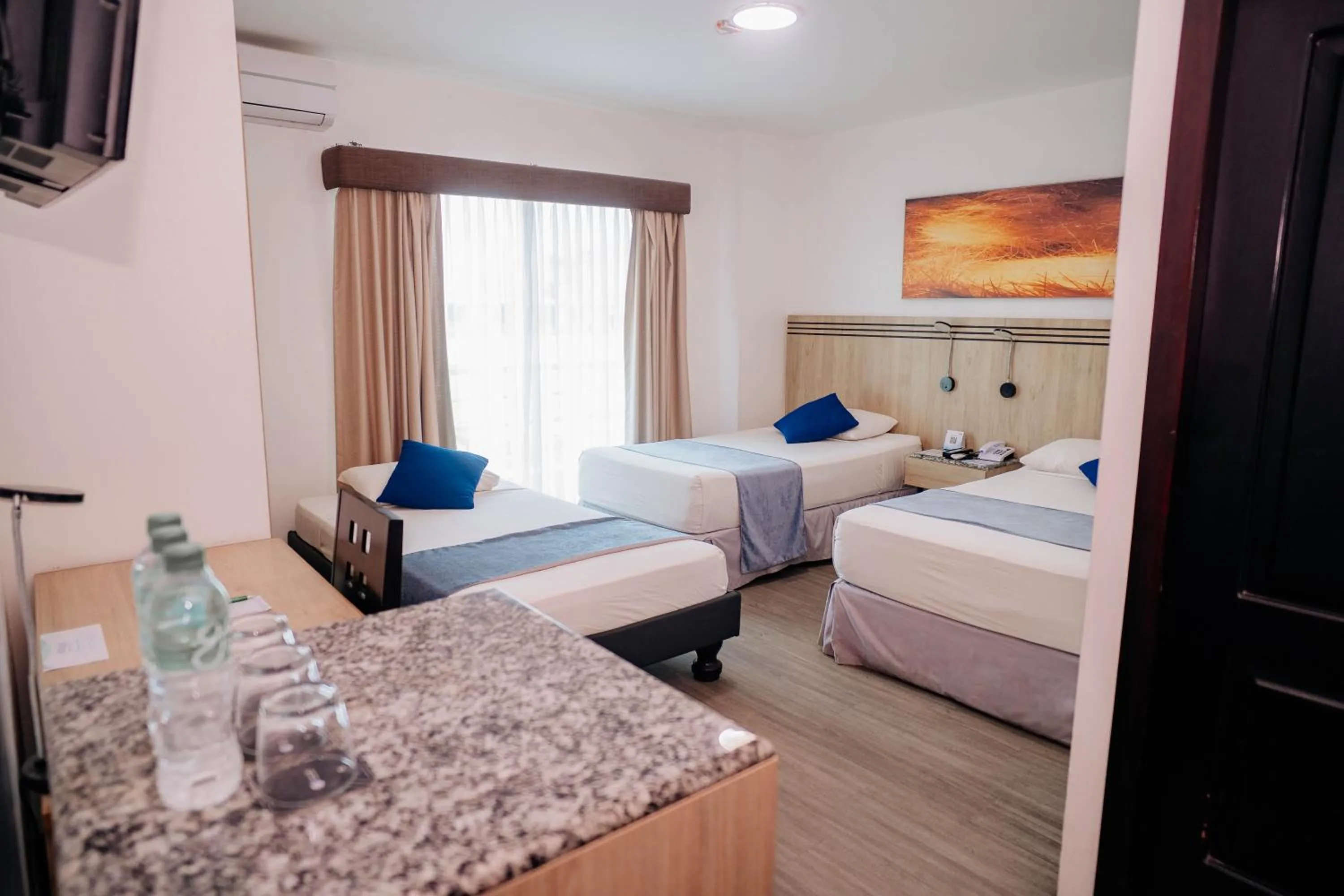 Bed in Hotel Mar Azul