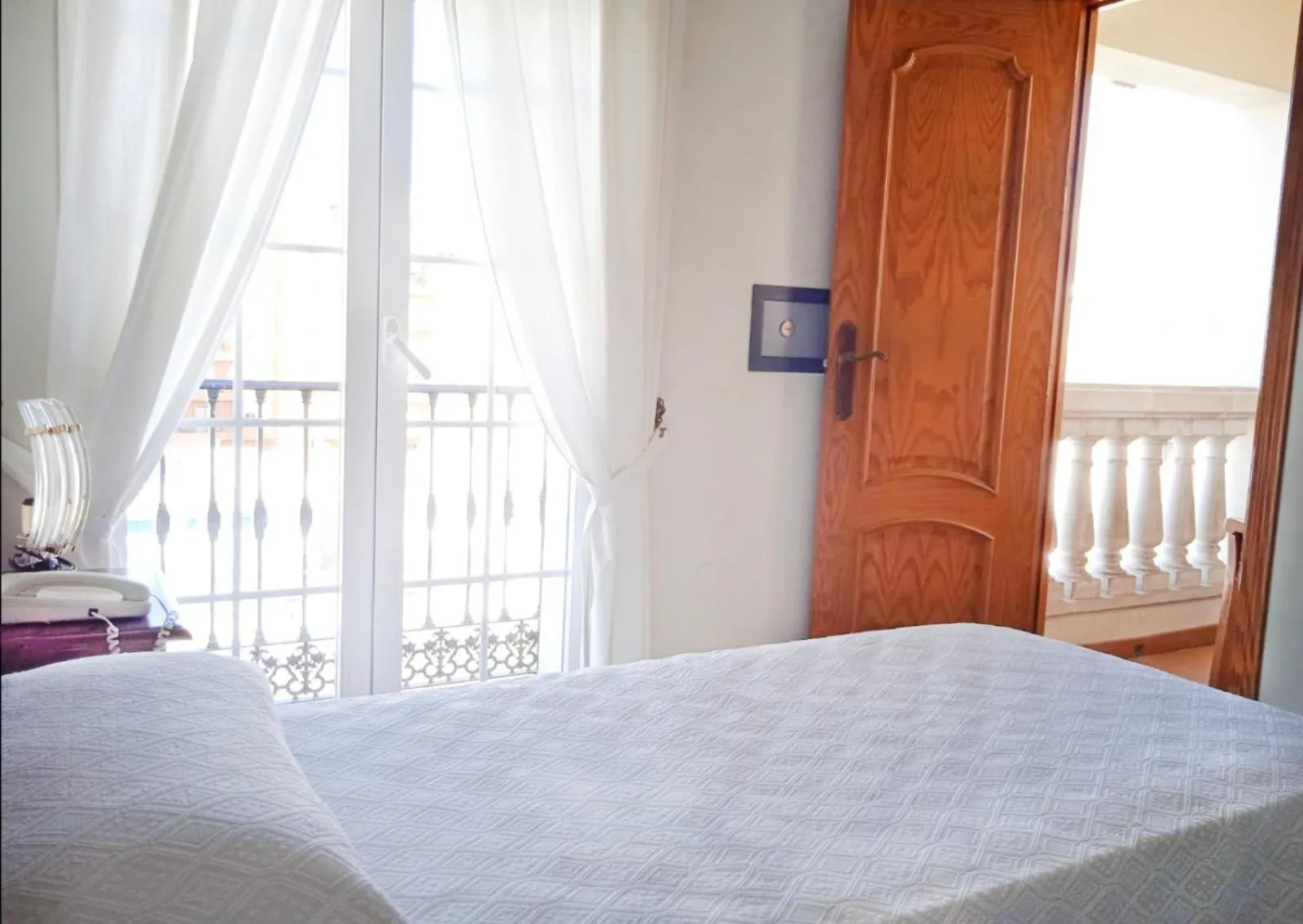 Bed in Hotel La Morena