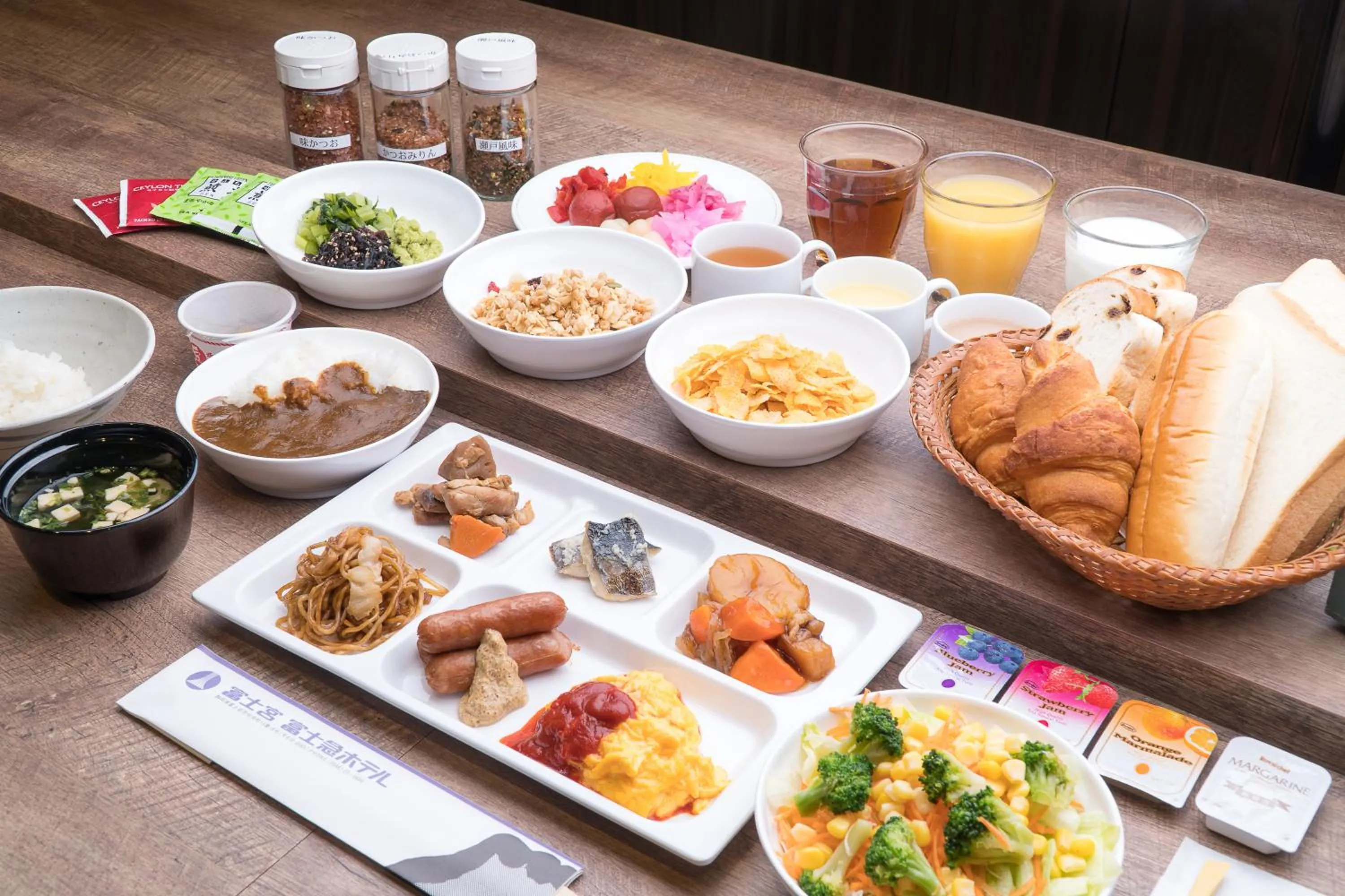 Breakfast in Fujinomiya Fujikyu Hotel