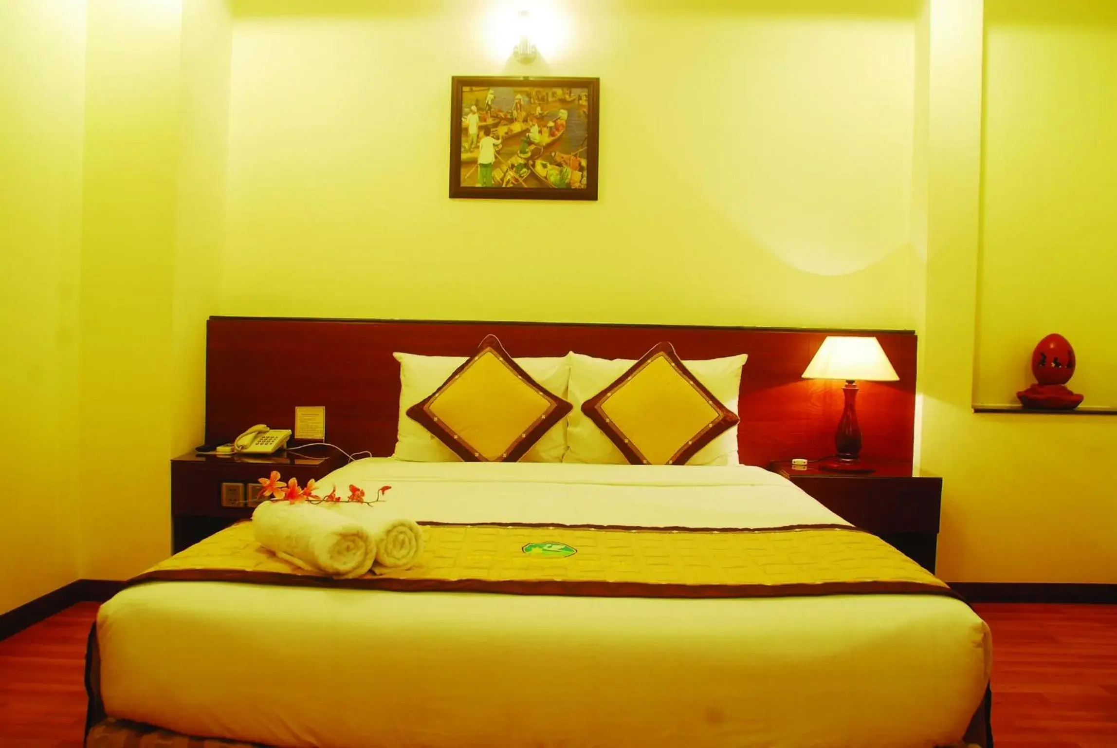 Double Room in Hau Giang Hotel Double Room in Hau Giang Hotel