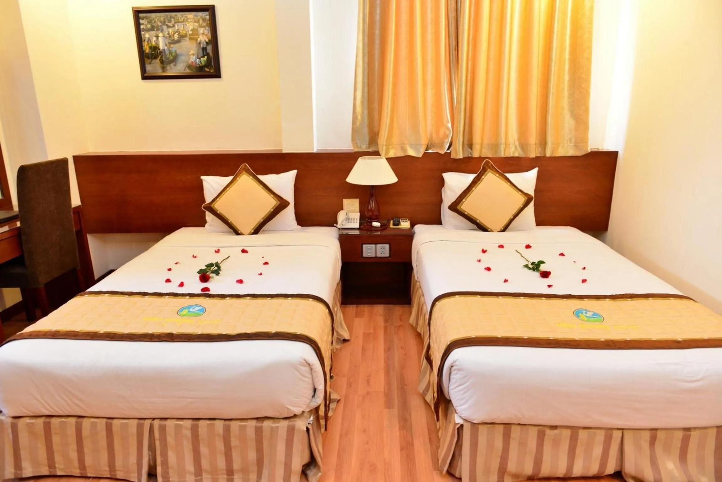 bunk bed, Bed in Hau Giang Hotel