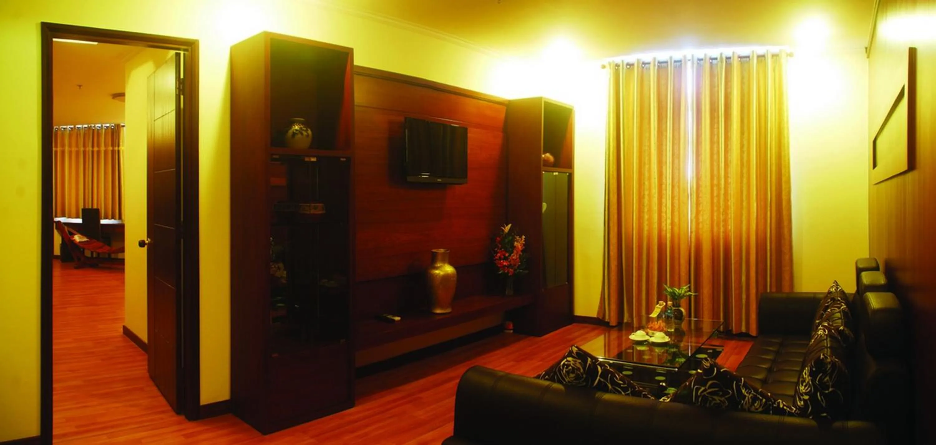 Living room in Hau Giang Hotel